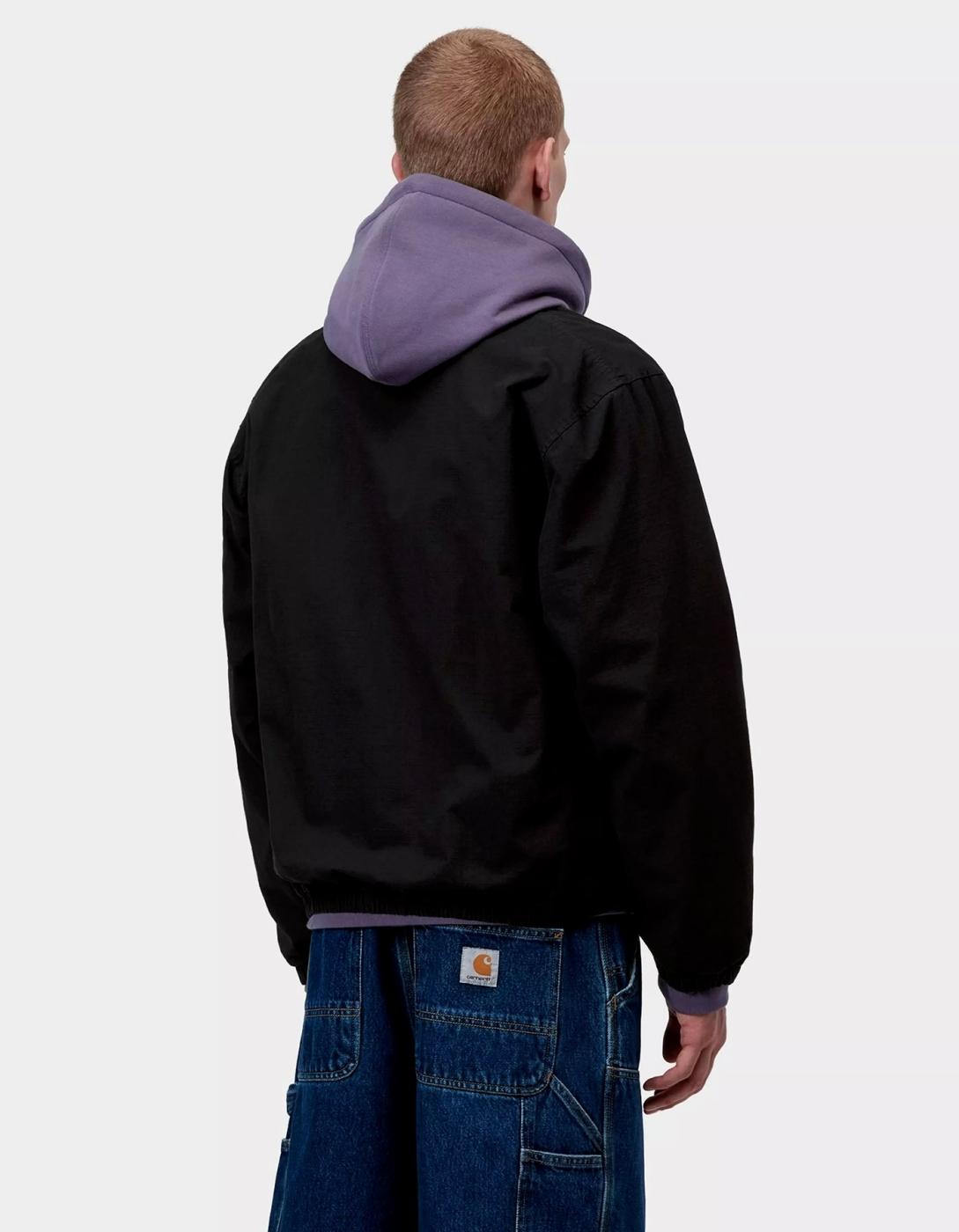 Cazadora CARHARTT WIP MADISON RIPSTOP - Black / Wax