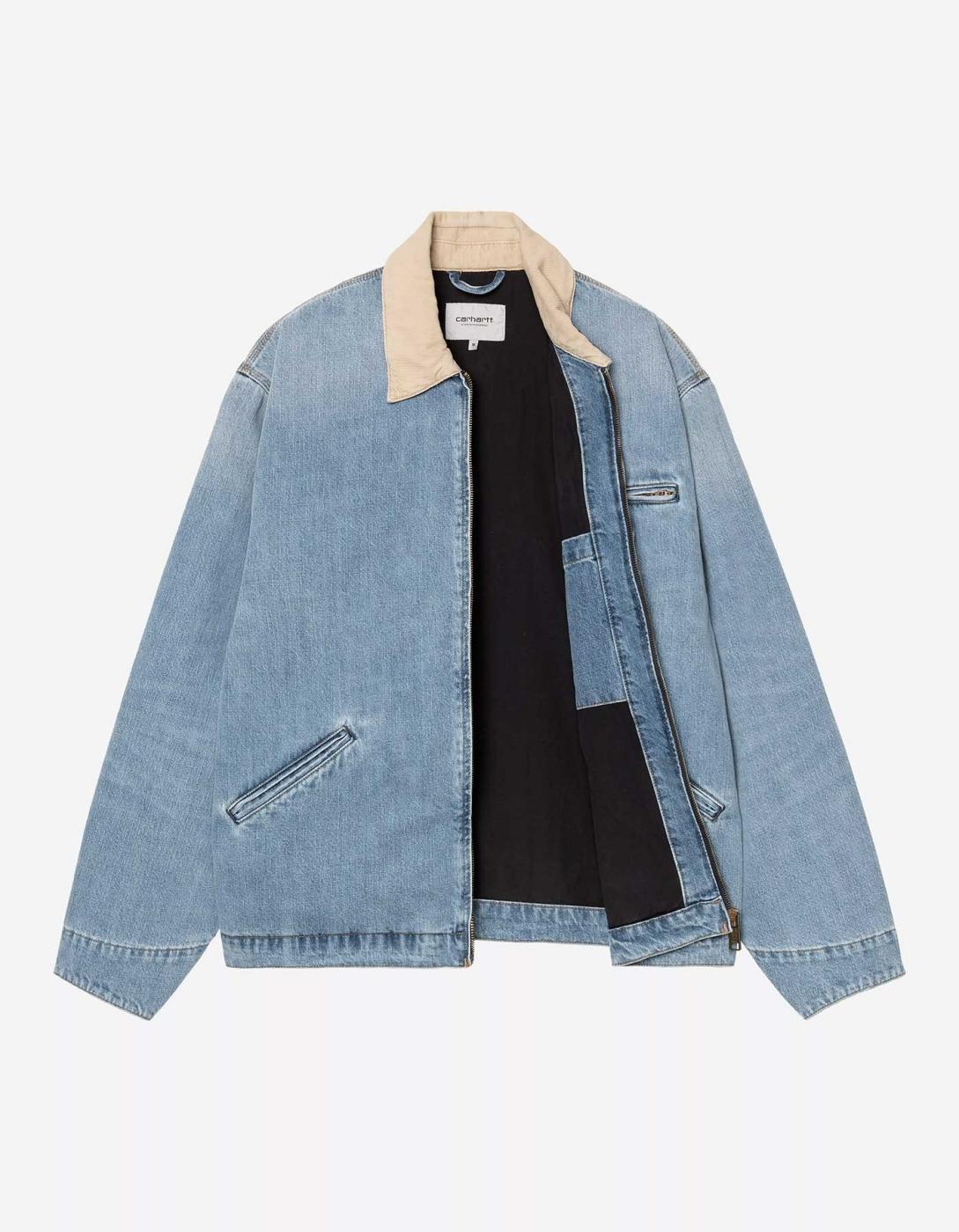 Cazadora CARHARTT WIP OG DETROIT - Blue / Dusty H Brown