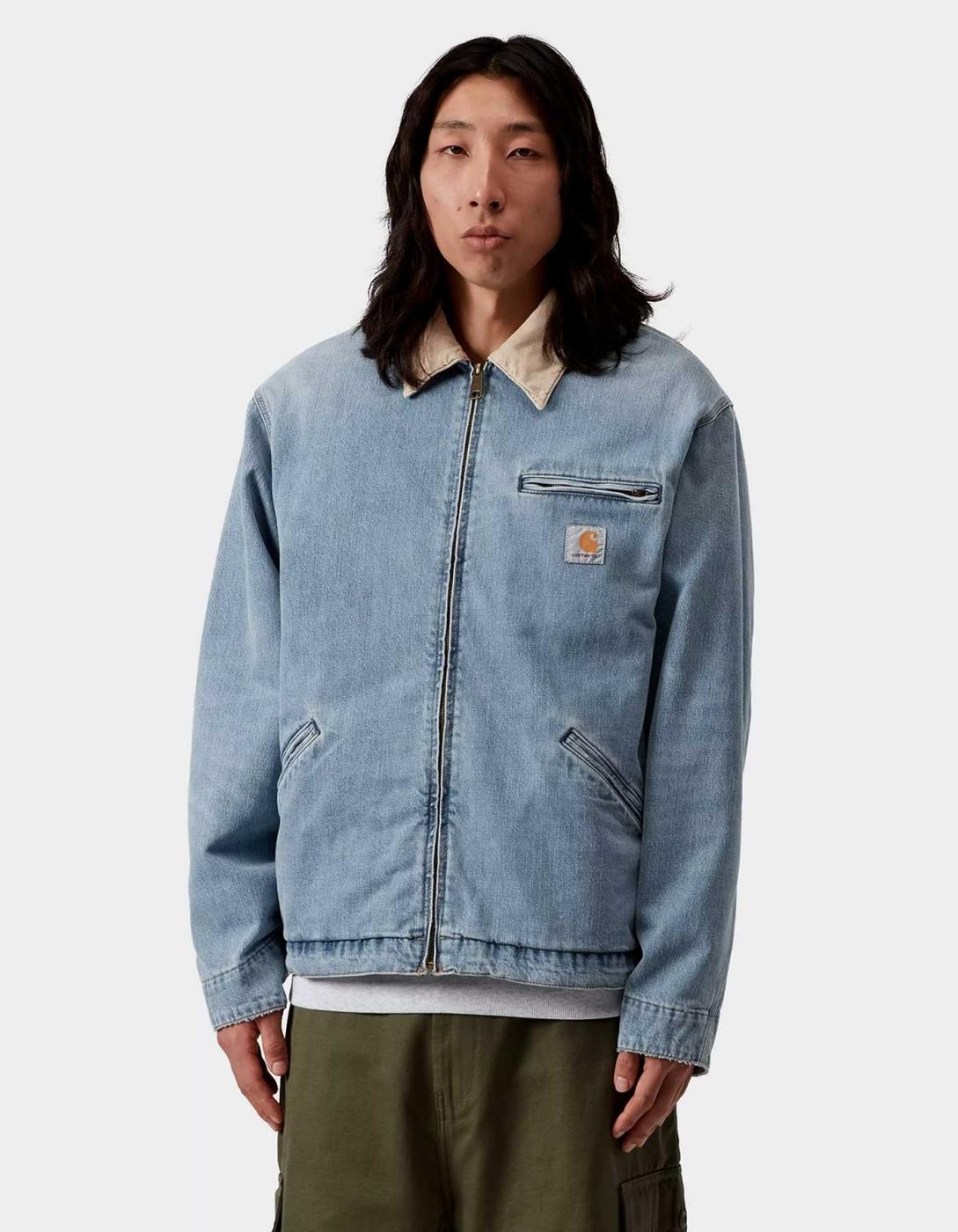 Cazadora CARHARTT WIP OG DETROIT - Blue / Dusty H Brown