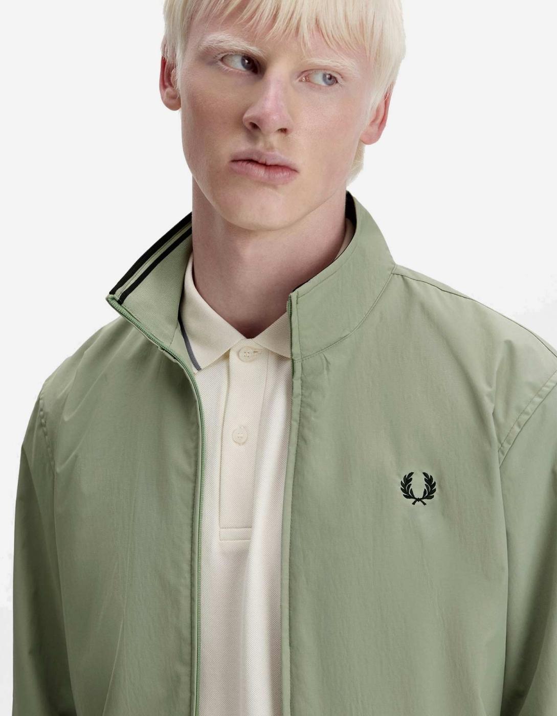 Cazadora FRED PERRY J2660 - Seagrass/Black