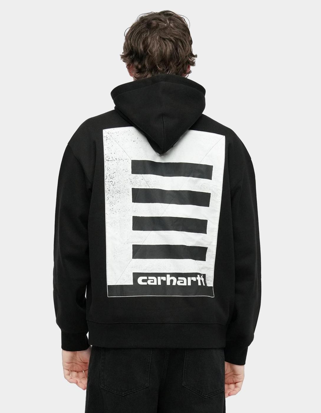 Cazadora CARHARTT WIP HOODED ARCHIVE LINES - Black