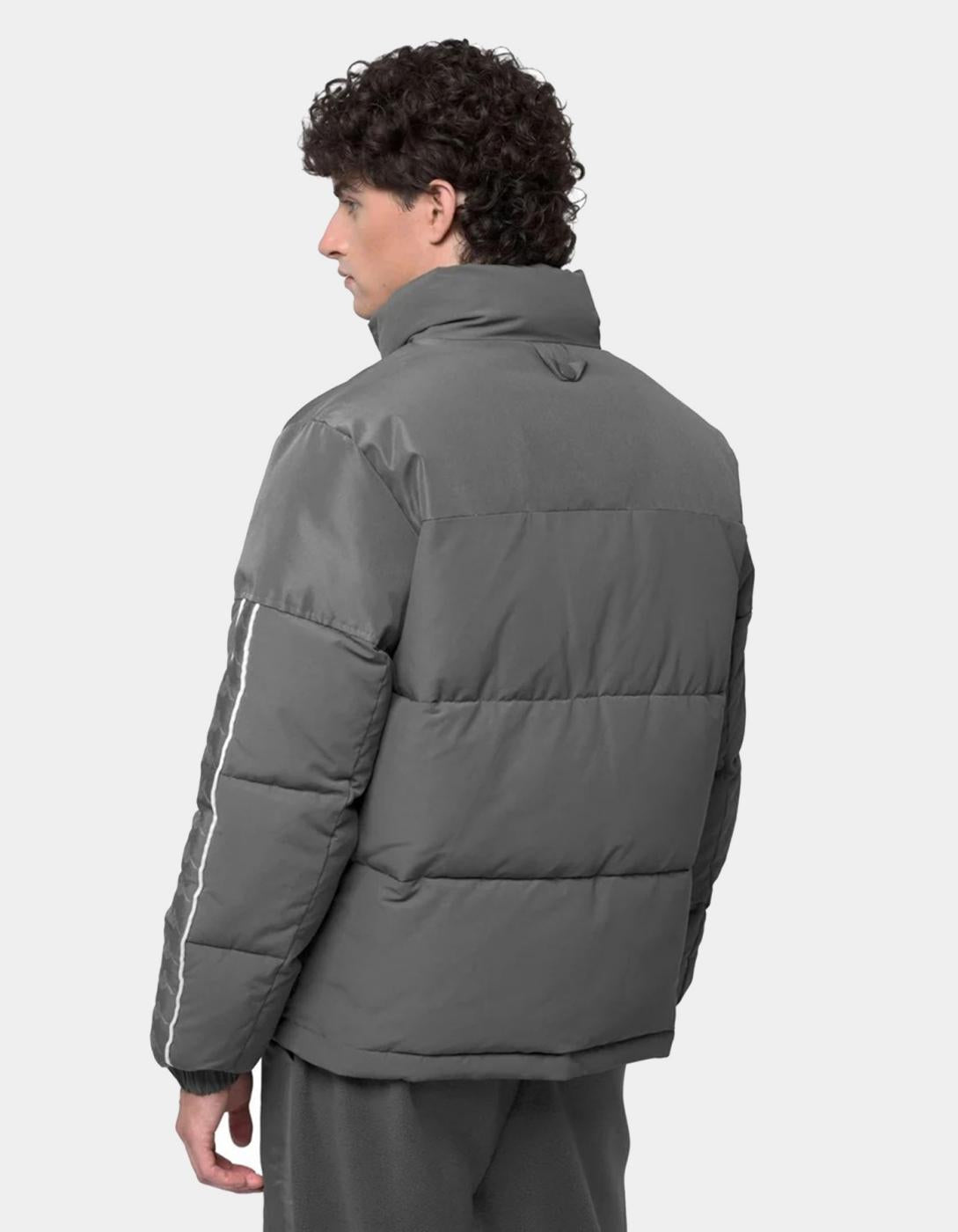 Cazadora KAPPA ONREL - Grey Charcoal/White Natural