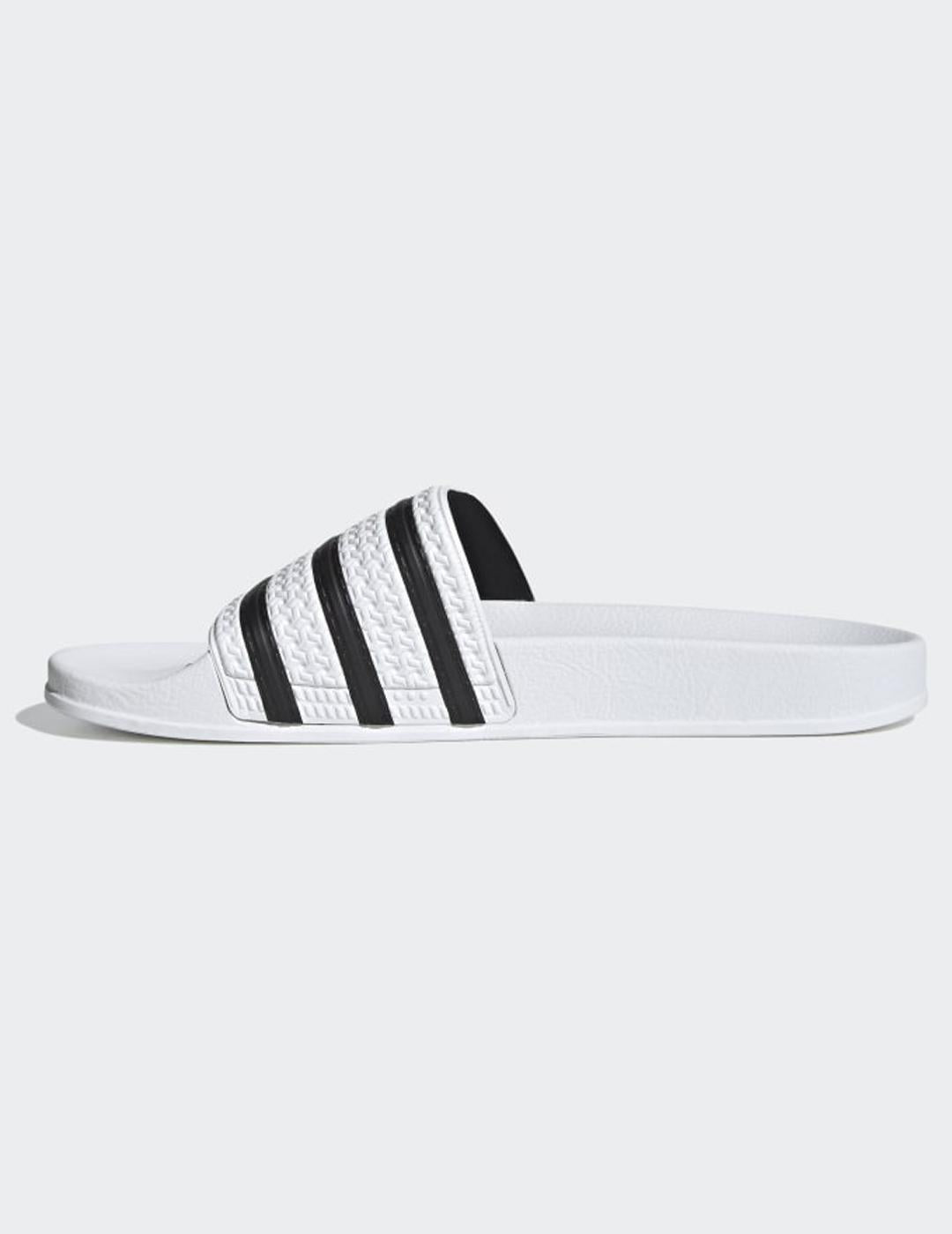 Chanclas ADILETTE - White/Black