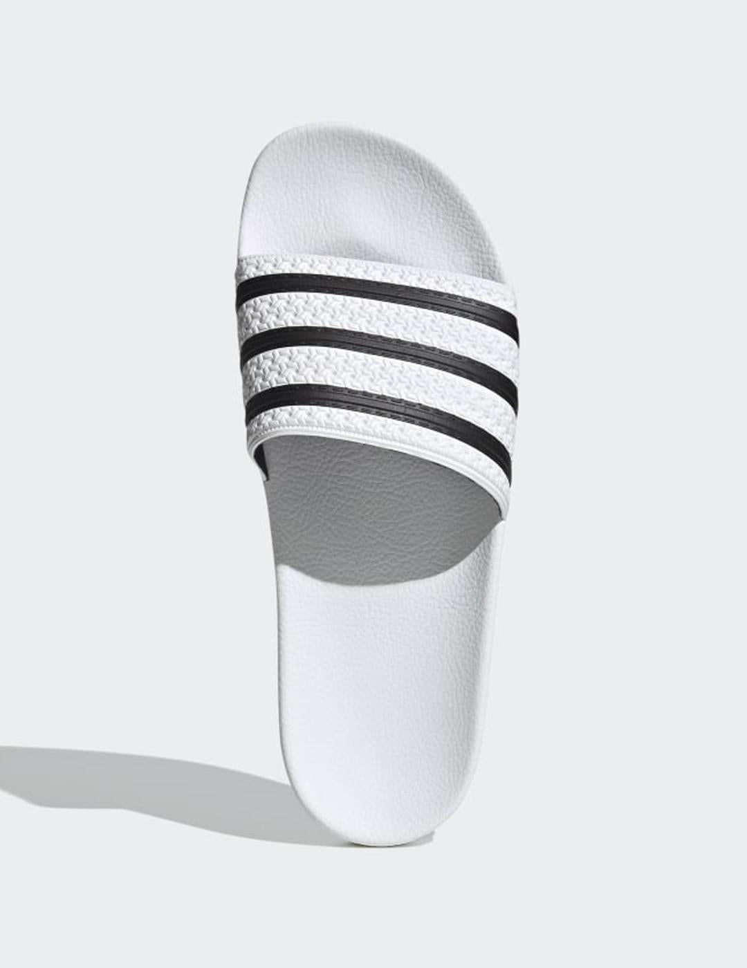Chanclas ADILETTE - White/Black