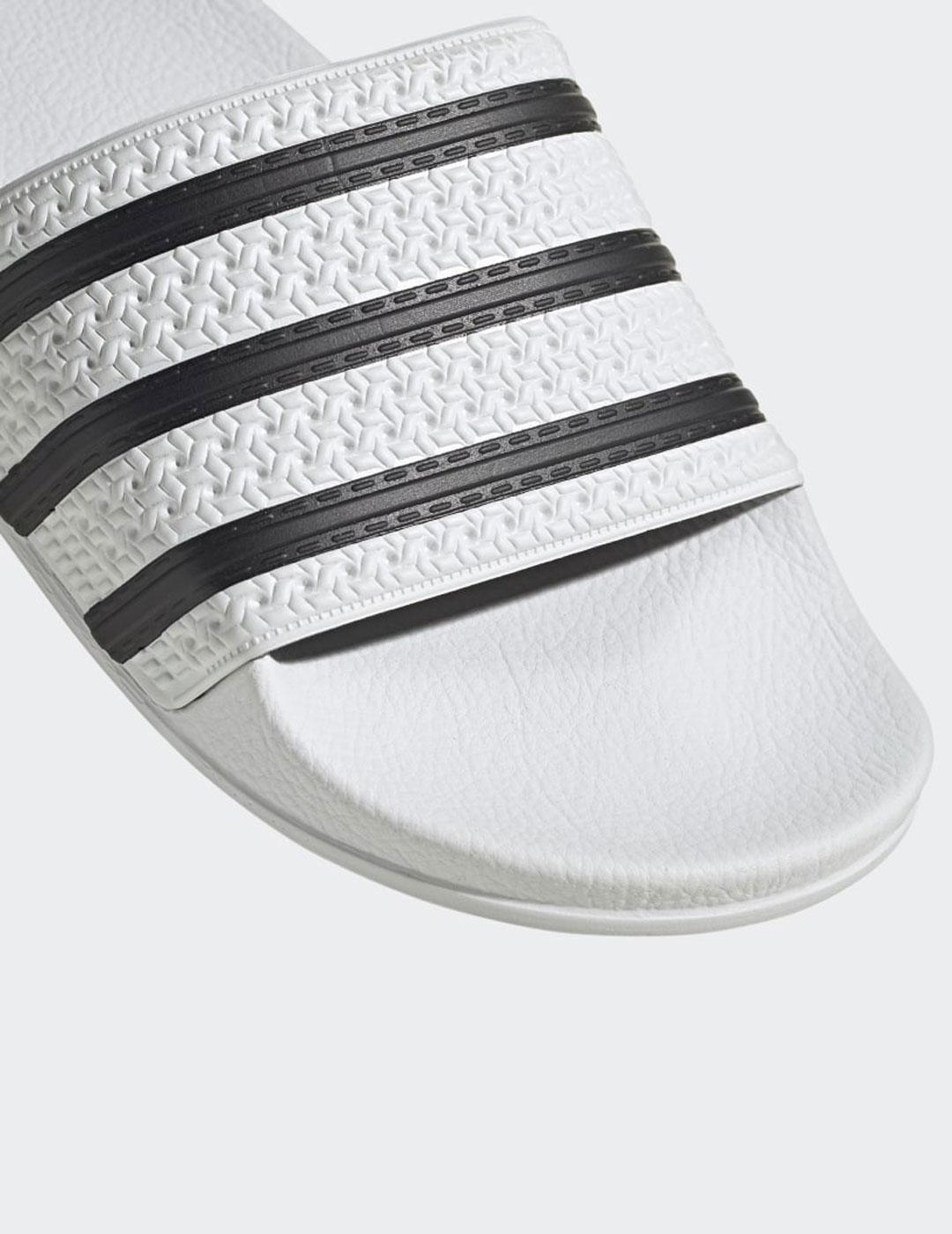 Chanclas ADILETTE - White/Black