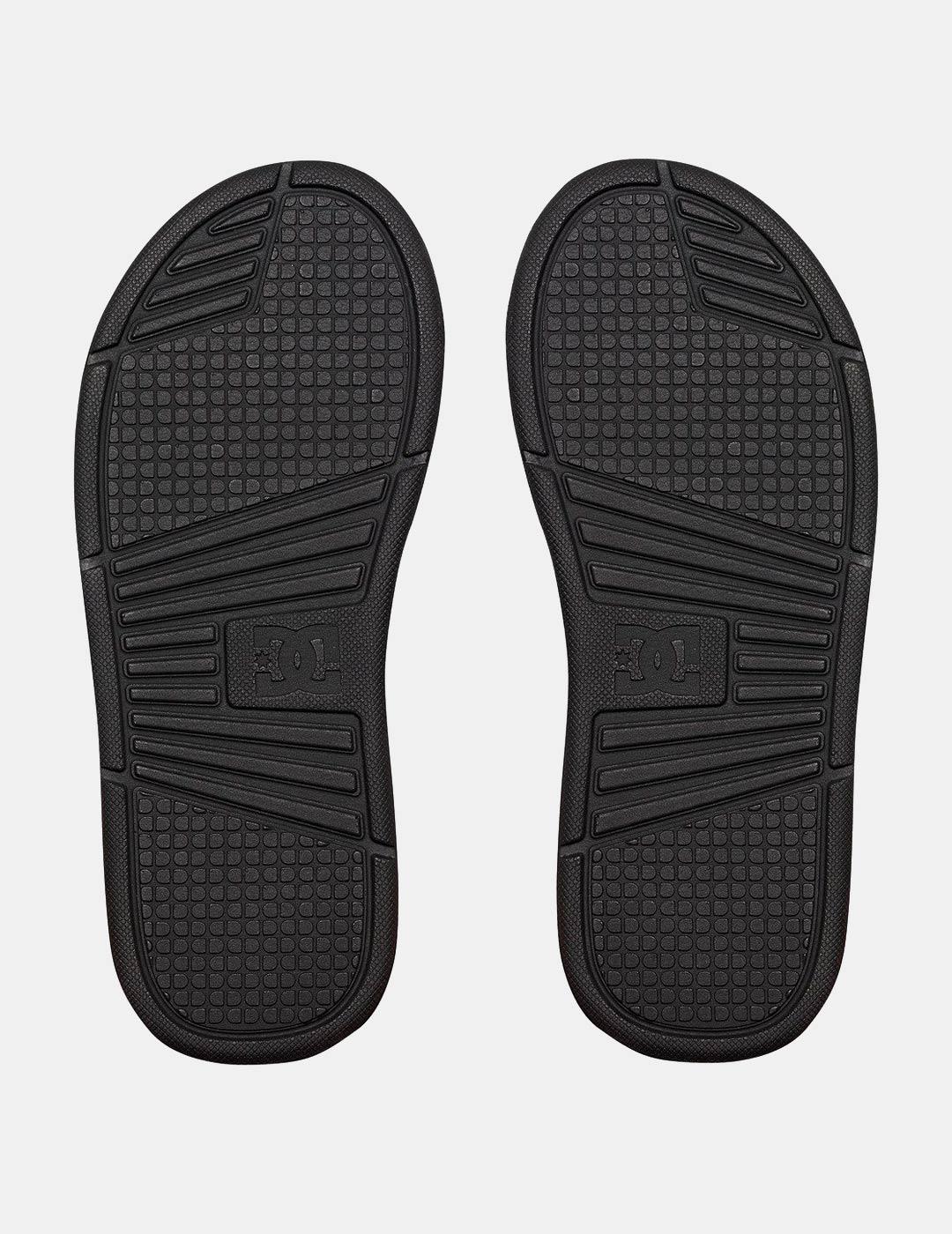 Chanclas DCSHOES BOLSA - Black/Black/Black