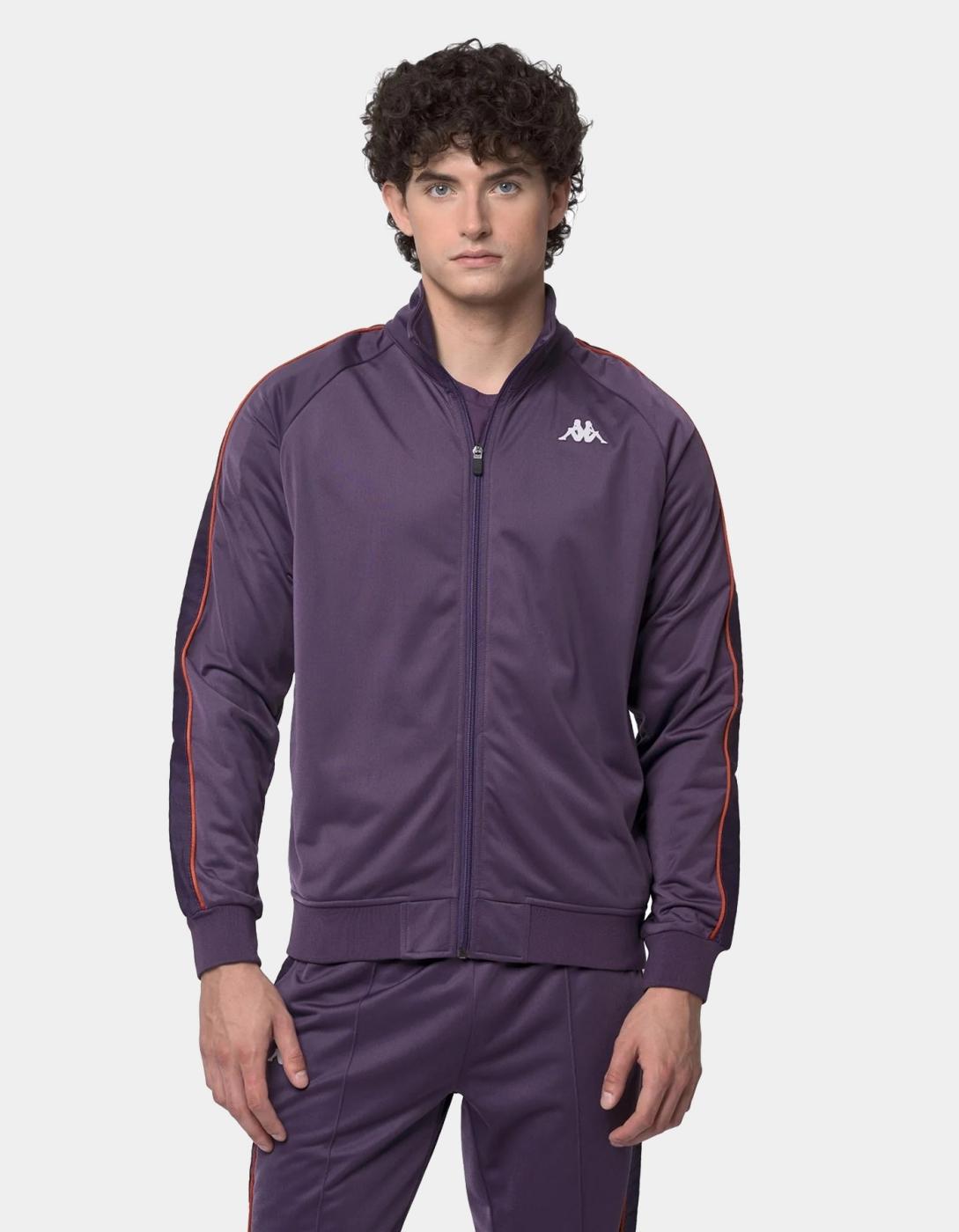 Chaqueta KAPPA ANNISTON SLIM - Violet Anil/Red Md Coral