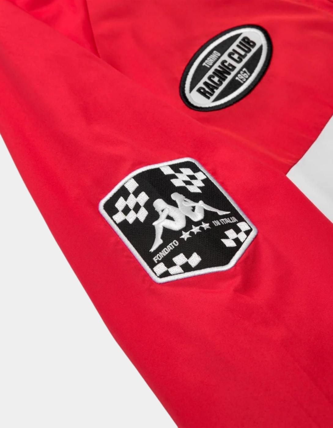 Chaqueta KAPPA AUTHENTIC SULLIX - Red Md Coral/White/Bla