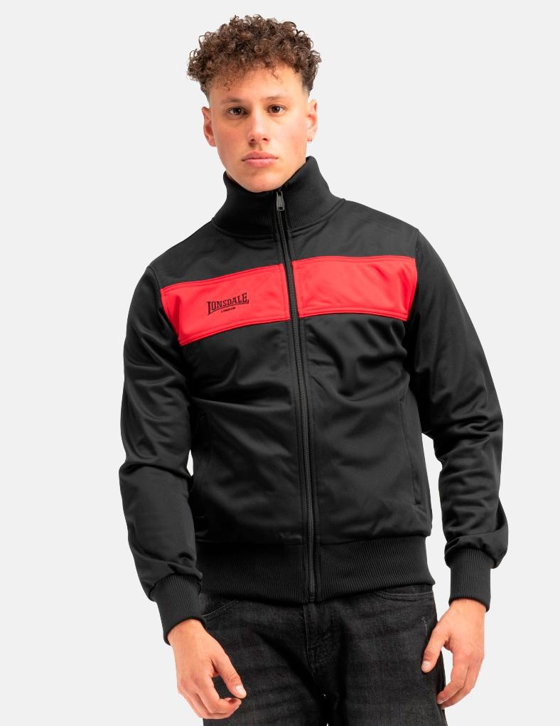 Chaqueta LONSDALE ALNWICK - Black/Red