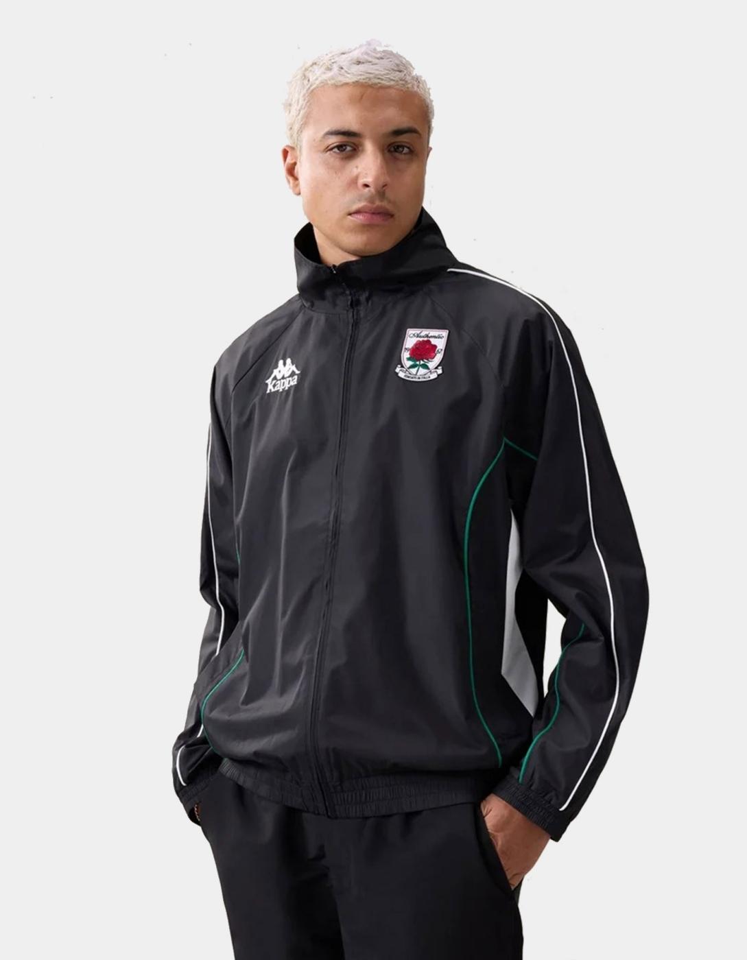 Chubasquero AUTHENTIC OMNIAK - Black/Green Jacket
