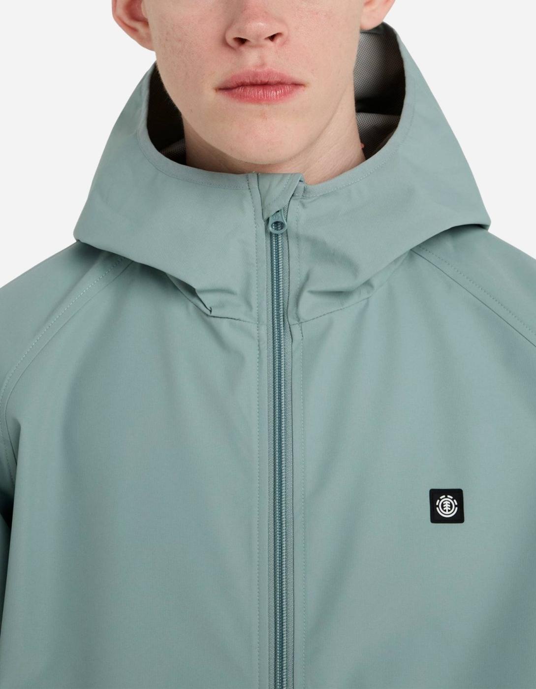 Chubasquero ELEMENT ALDER 2.0 TRAVEL - Silver Blue