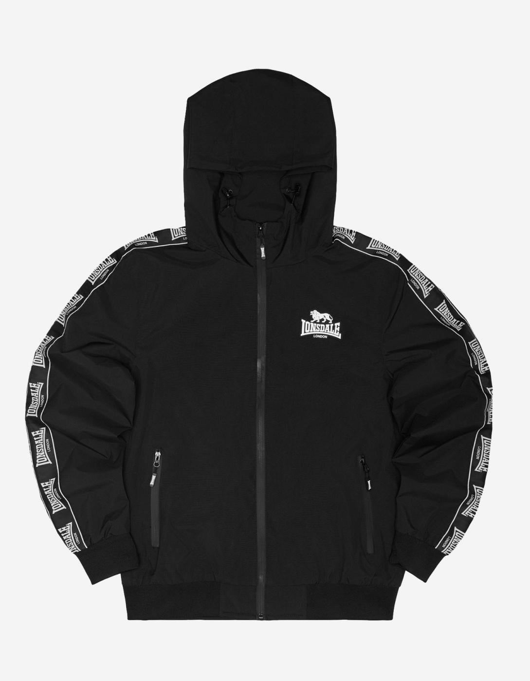 Chubasquero LONSDALE OUSTON - Black/White