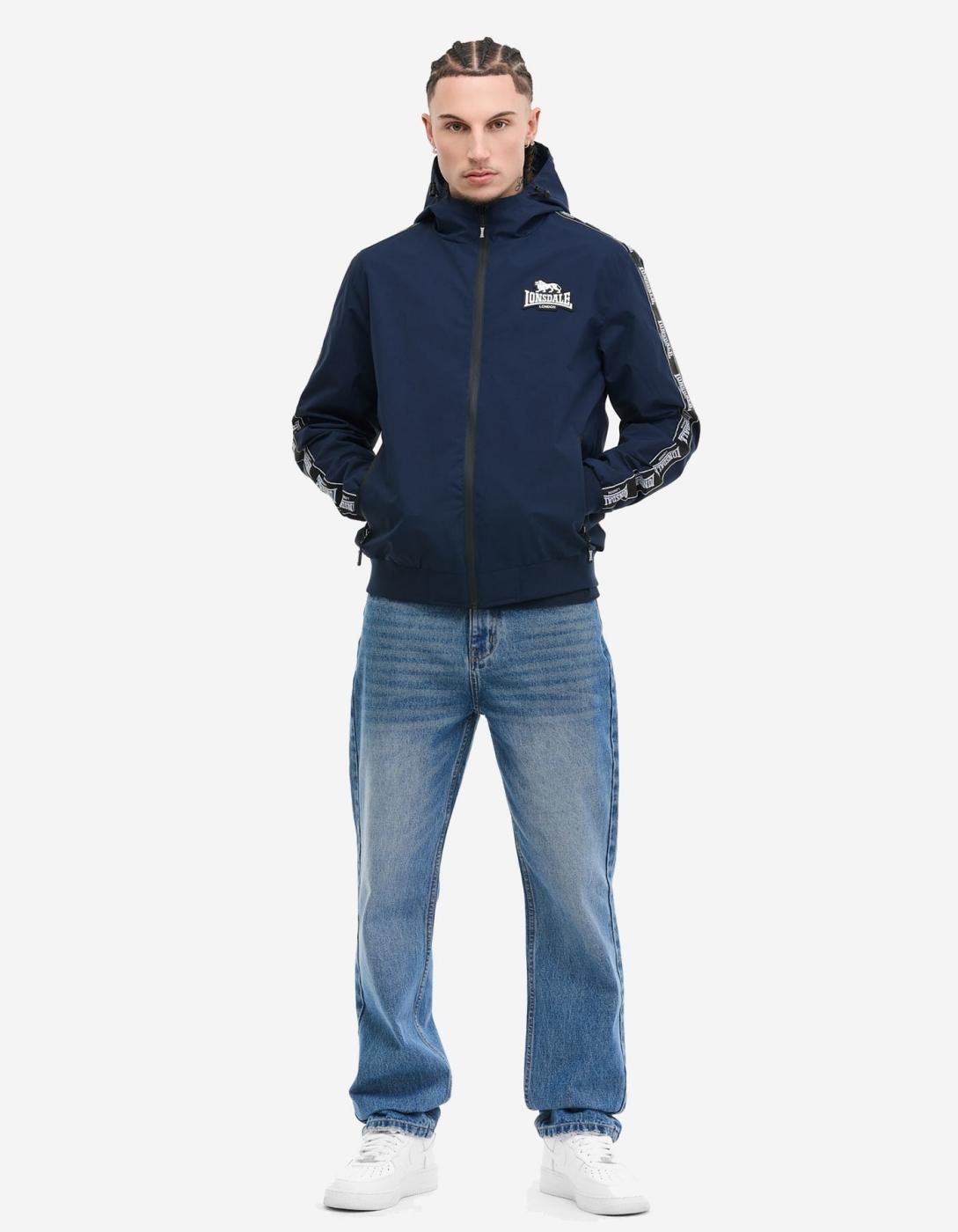 Chubasquero LONSDALE OUSTON - Navy/Black/White