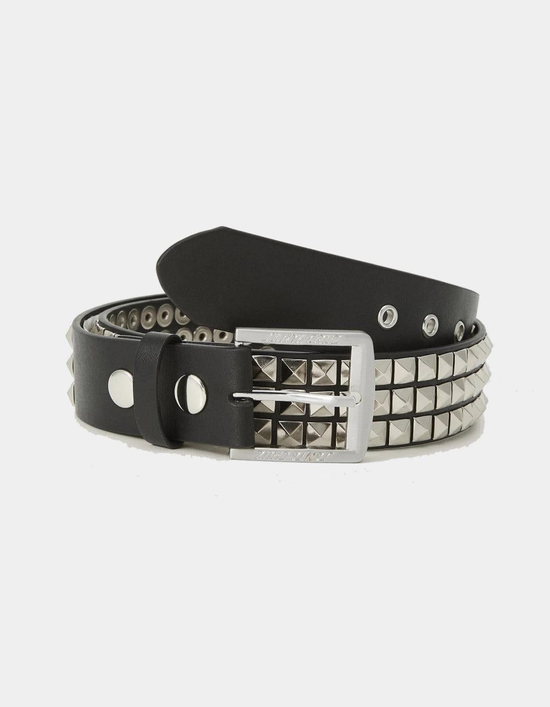 Cinturón SANTA CRUZ TRIPLE SET - Black/Silver