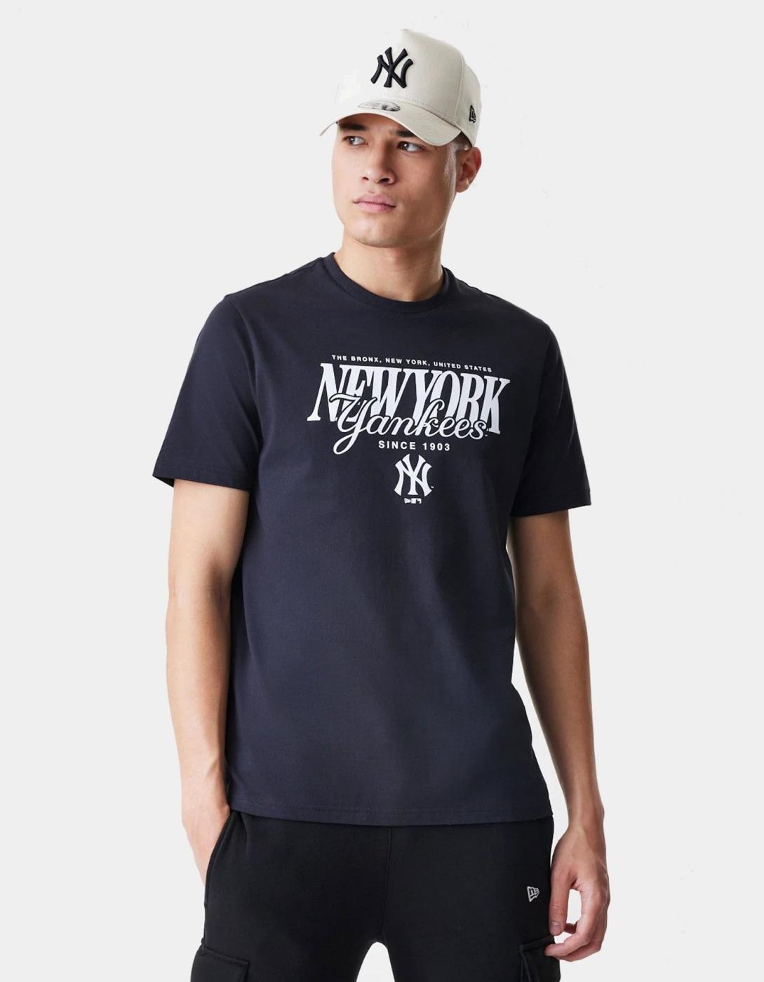 Cta. MLB REG SCRIPT GRPHC NEYYAN - Black