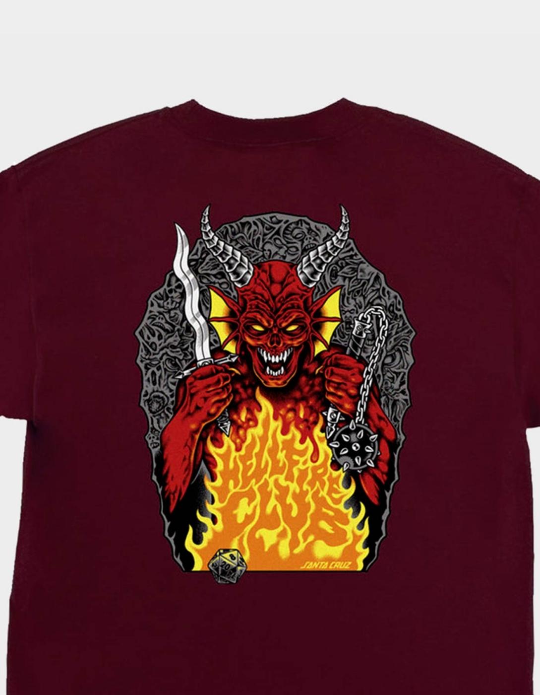 Cta. SANTA CRUZ X STRANGER THINGS HELLFIRE PIT - M