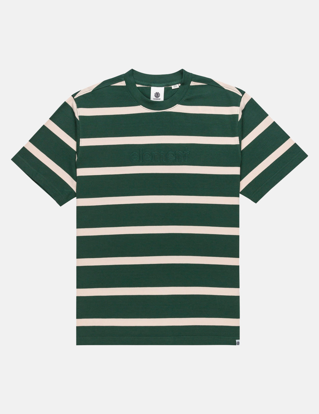 Camiseta ELEMENT YACHT CLUB - Oat Milk/Jungle Green