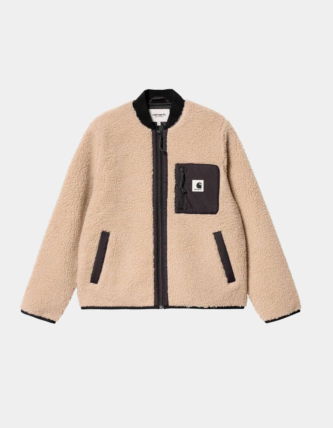 Forro Polar W' JANET LINER - Fleur De Sel / Black