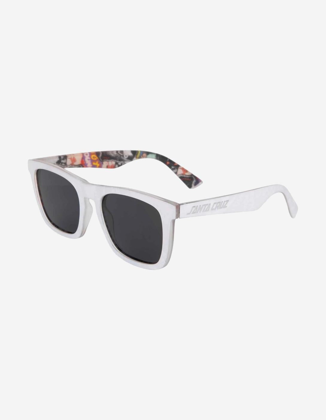 Gafas SANTA CRUZ STRIP - White Collage/Black
