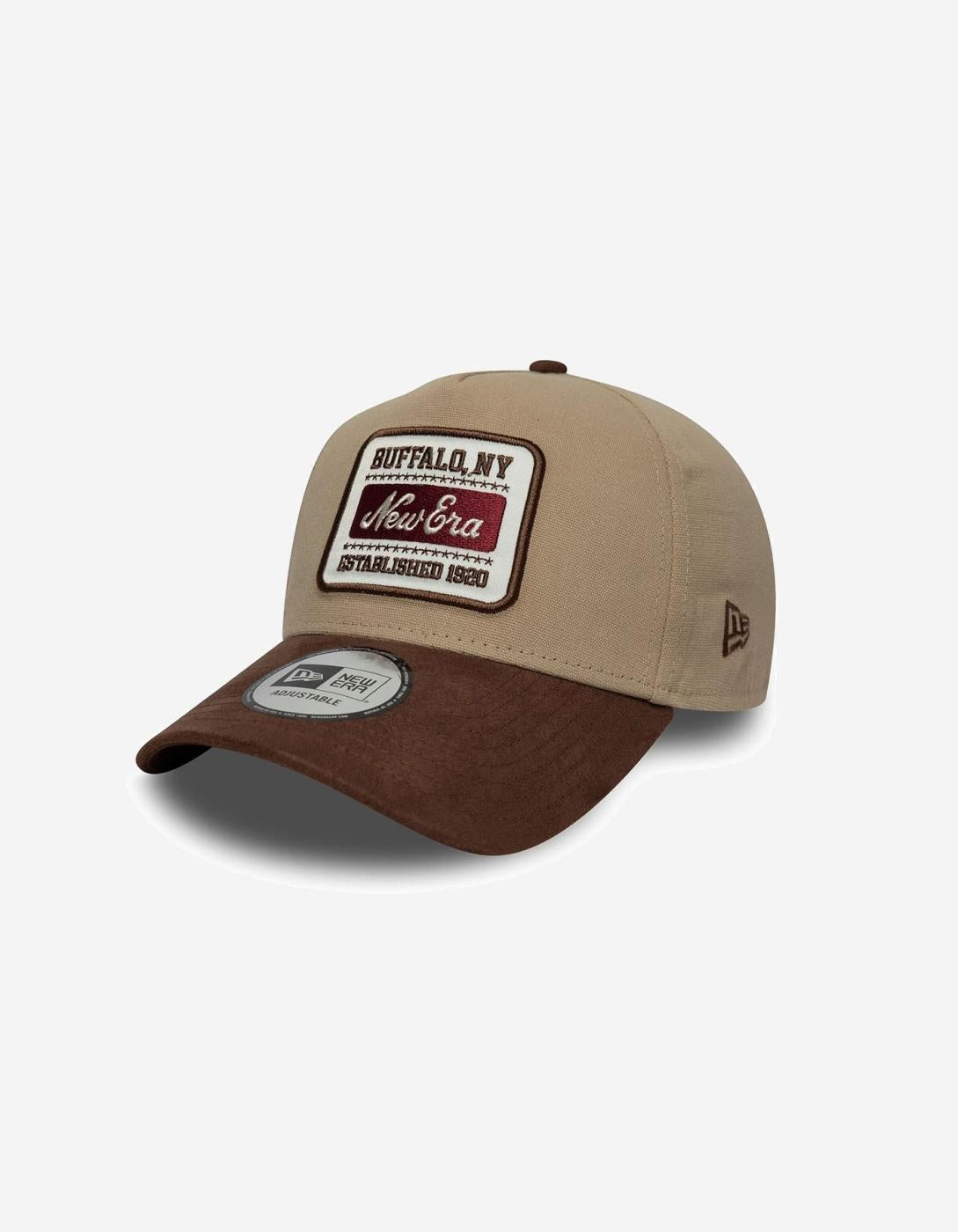 Gorra 940 NEW ERA NE PATCH SUEDE EFRAME - Beige