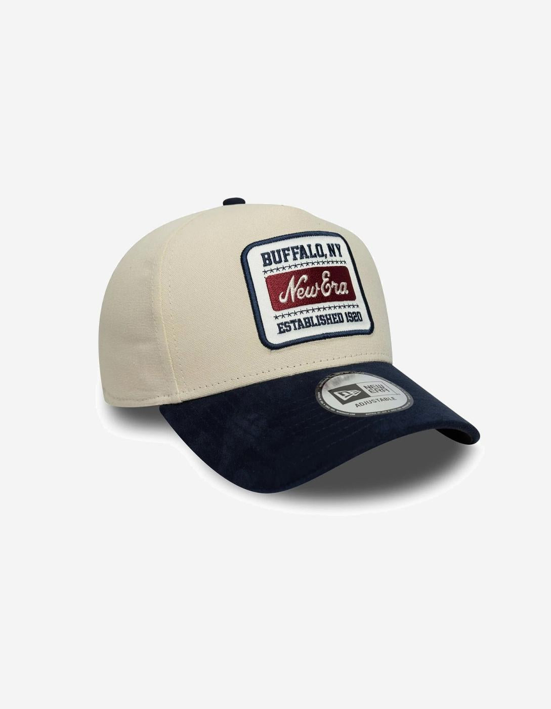 Gorra 940 NEW ERA NE PATCH SUEDE EFRAME - Beige