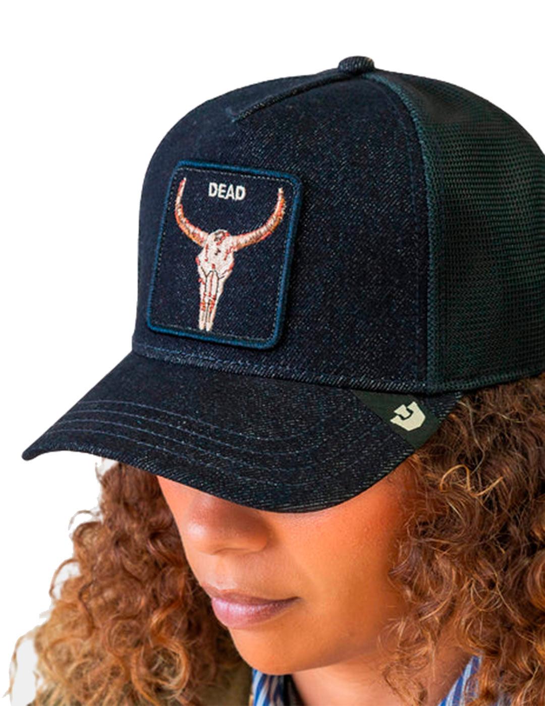 Gorra GOORIN BROS DENIM DEAD - Dark Denim