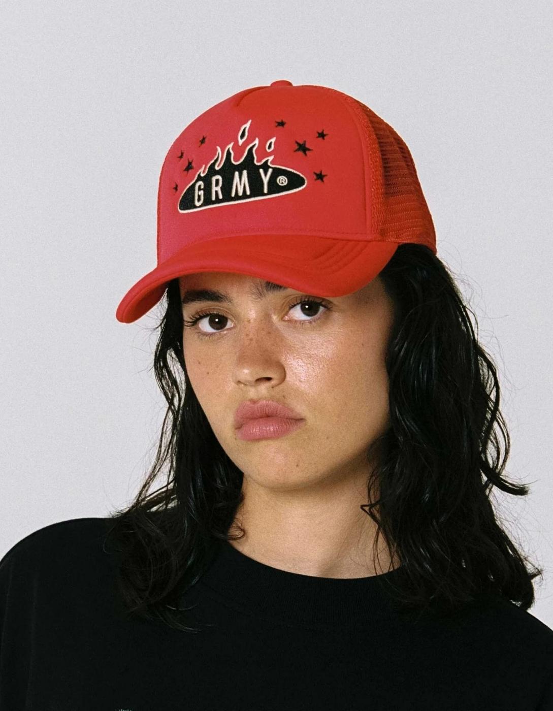 Gorra GRIMEY WILD ONE TRUCKER - Red