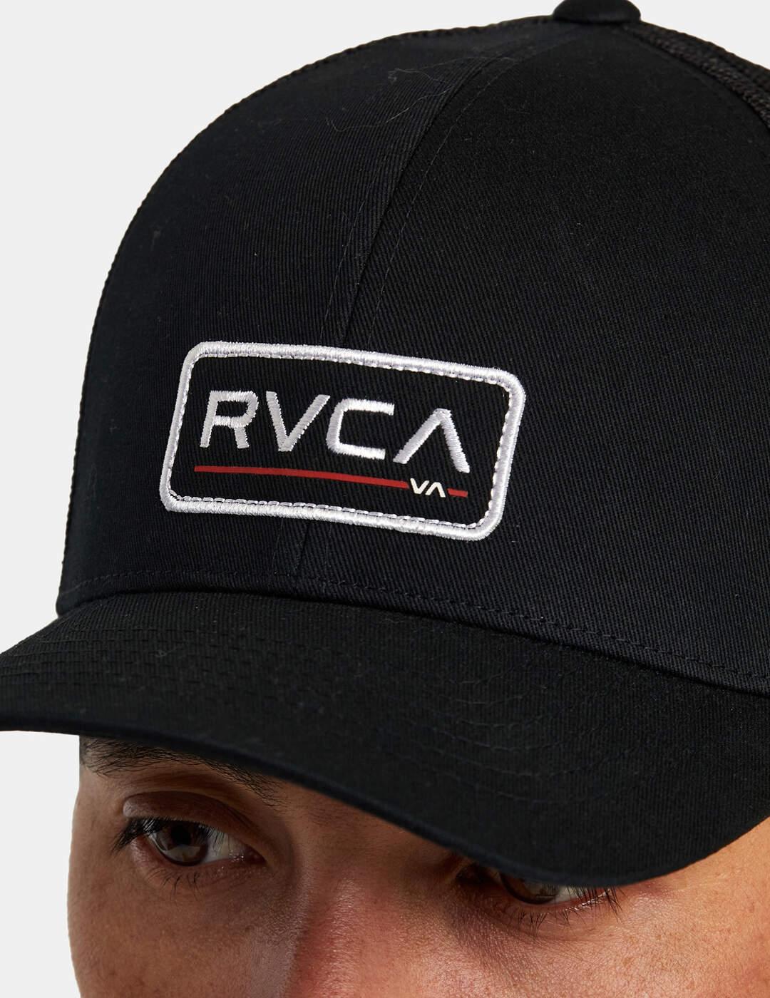 Gorra RVCA TICKET TRUCKER - Black Black