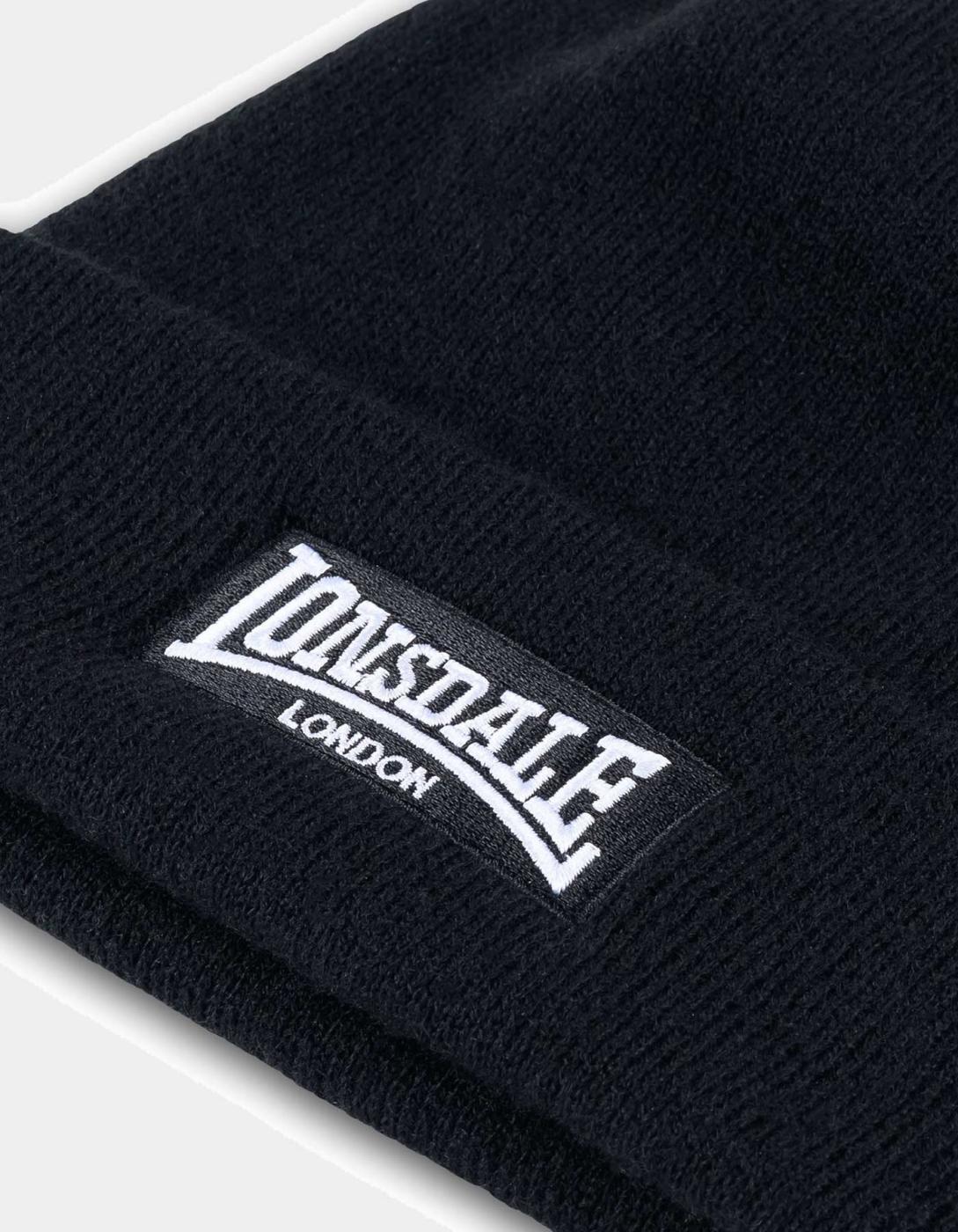 Gorro LONSDALE SNITTER - Black/White
