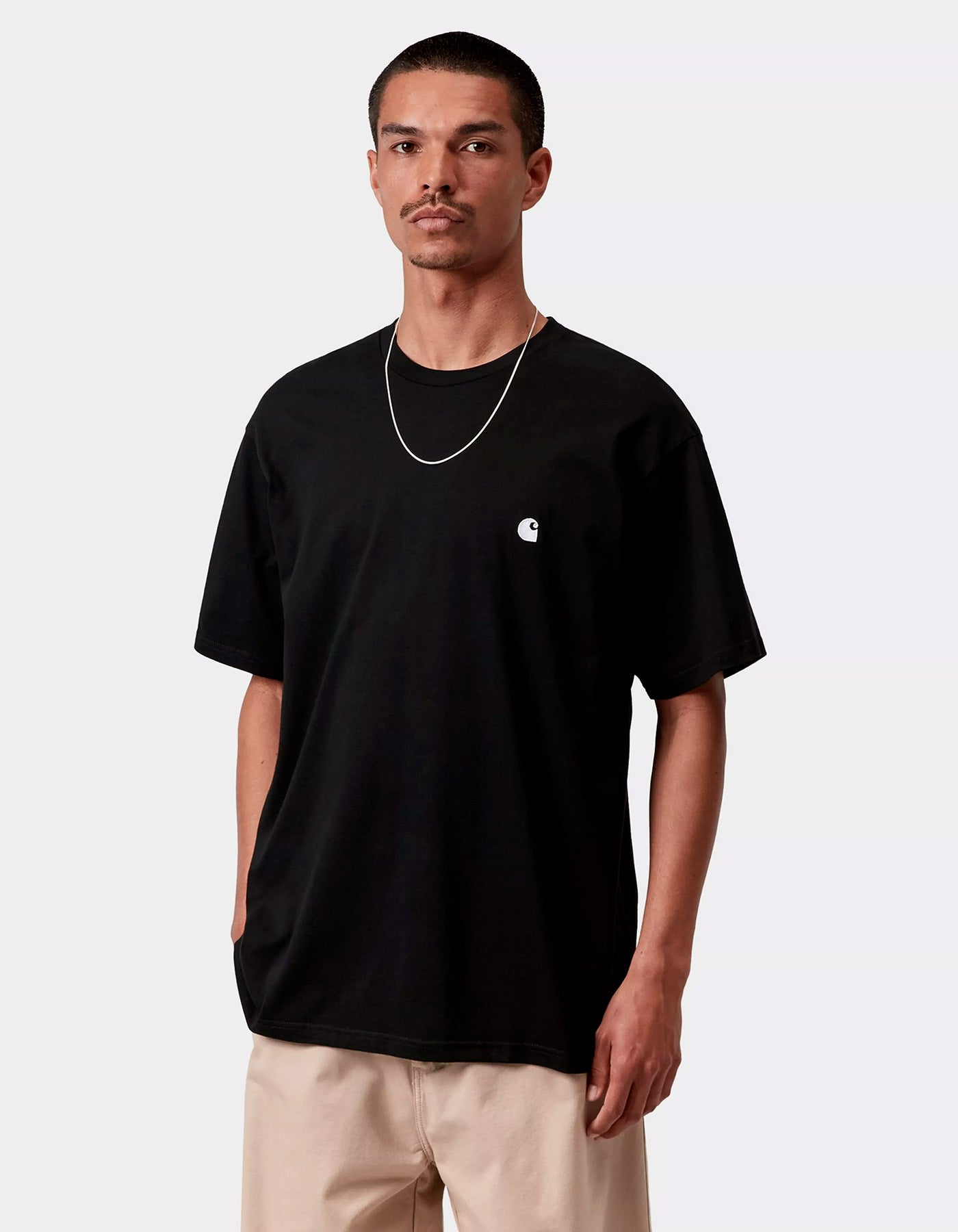 Camiseta CARHARTT WIP MADISON - Black / White