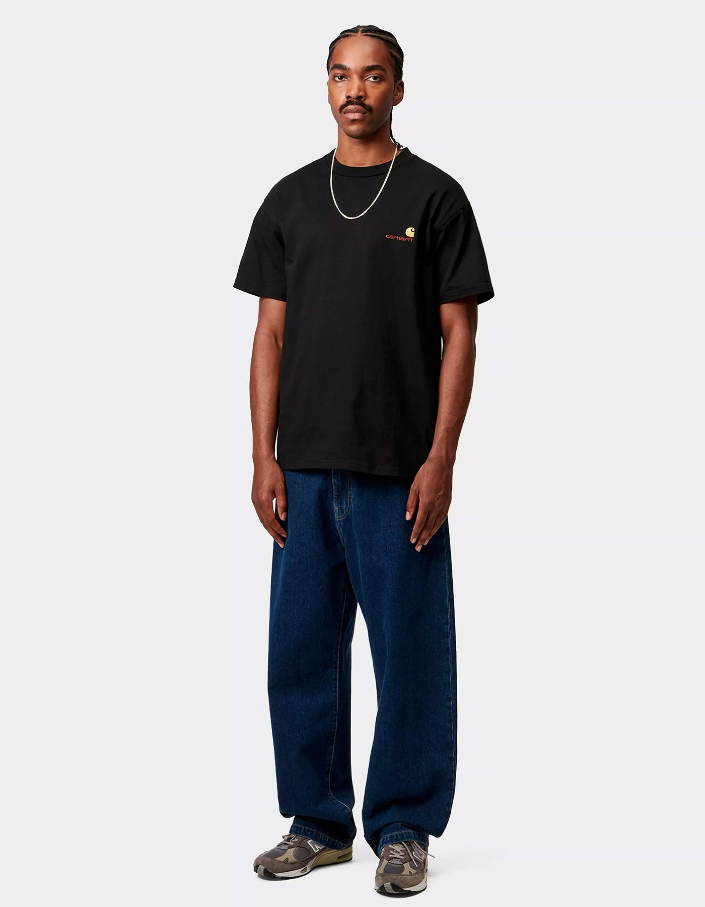 Camiseta CARHARTT WIP AMERICAN SCRIPT - Black