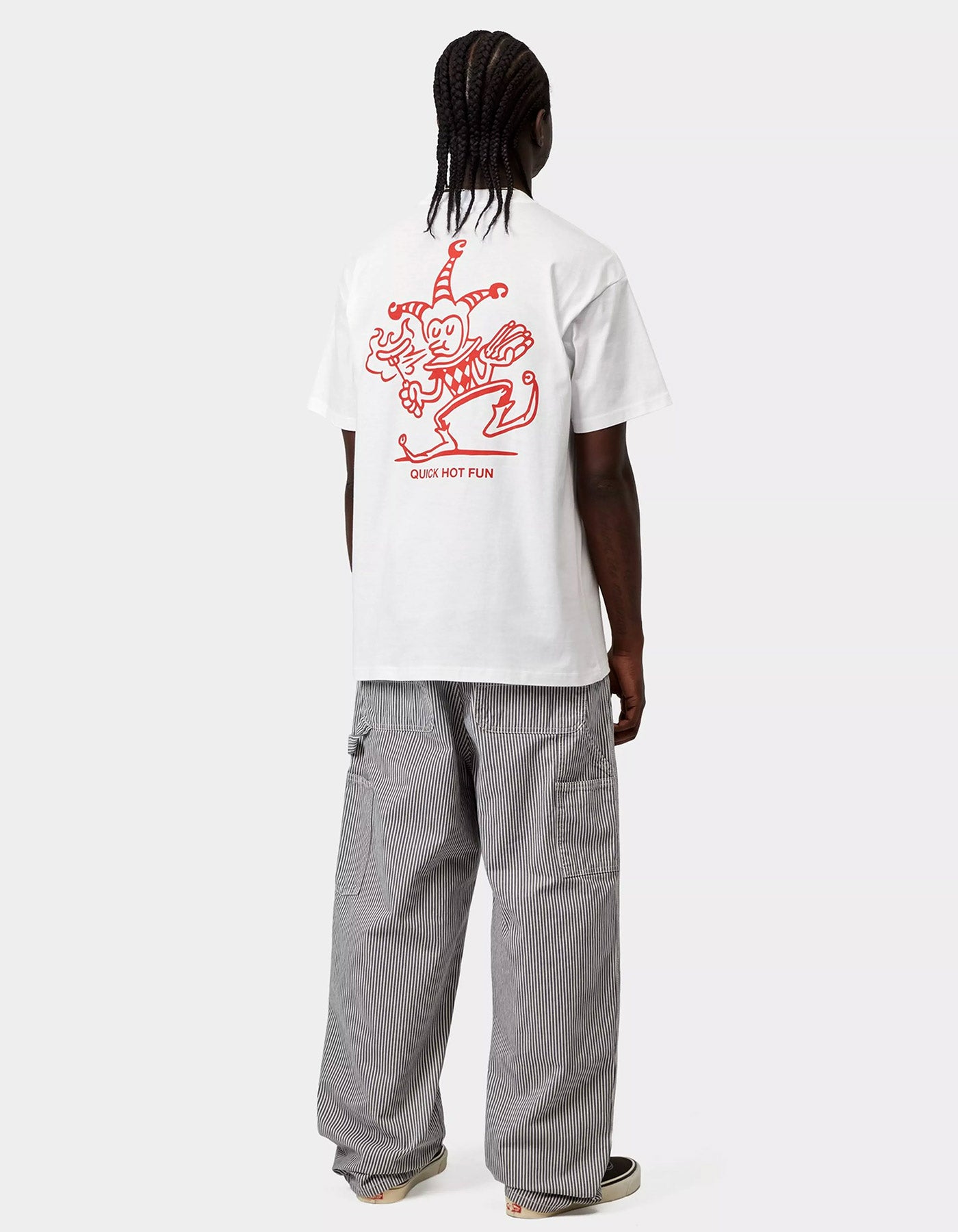 Camiseta CARHARTT WIP HARLEQUIN BBQ - White
