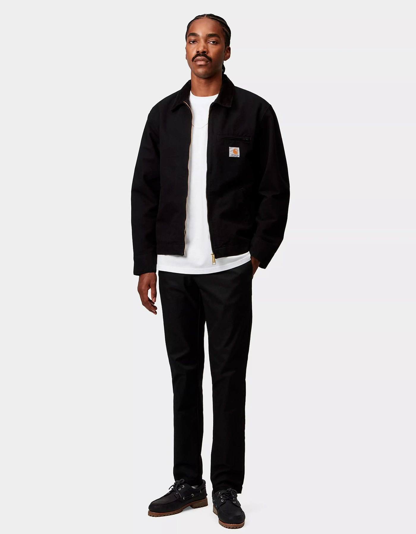 Pantalón Carhartt WIP SID - Black Rinsed