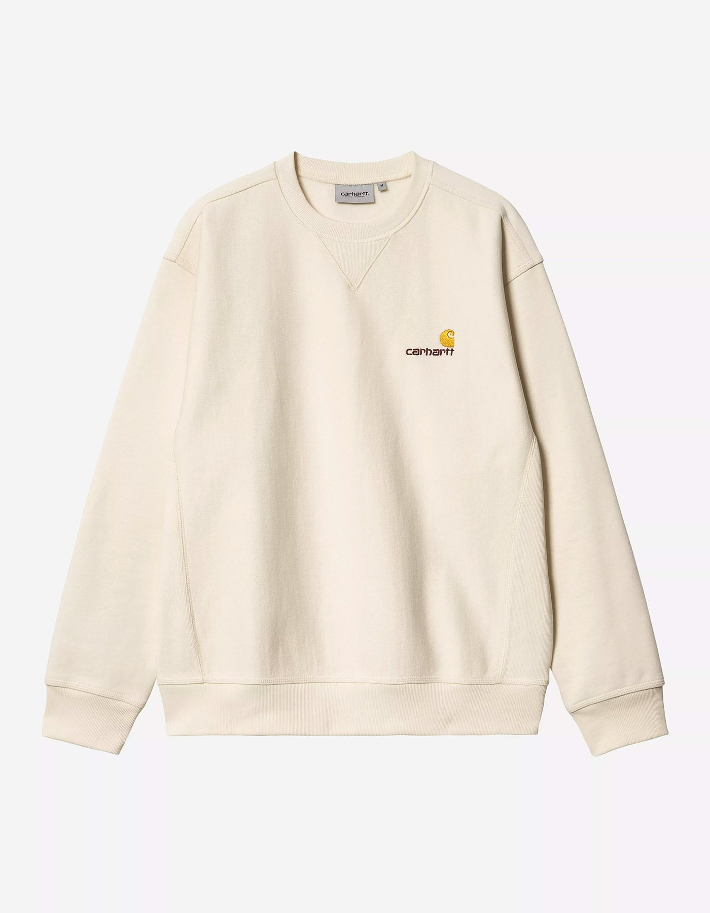 Sudadera Crew AMERICAN SCRIPT - Natural