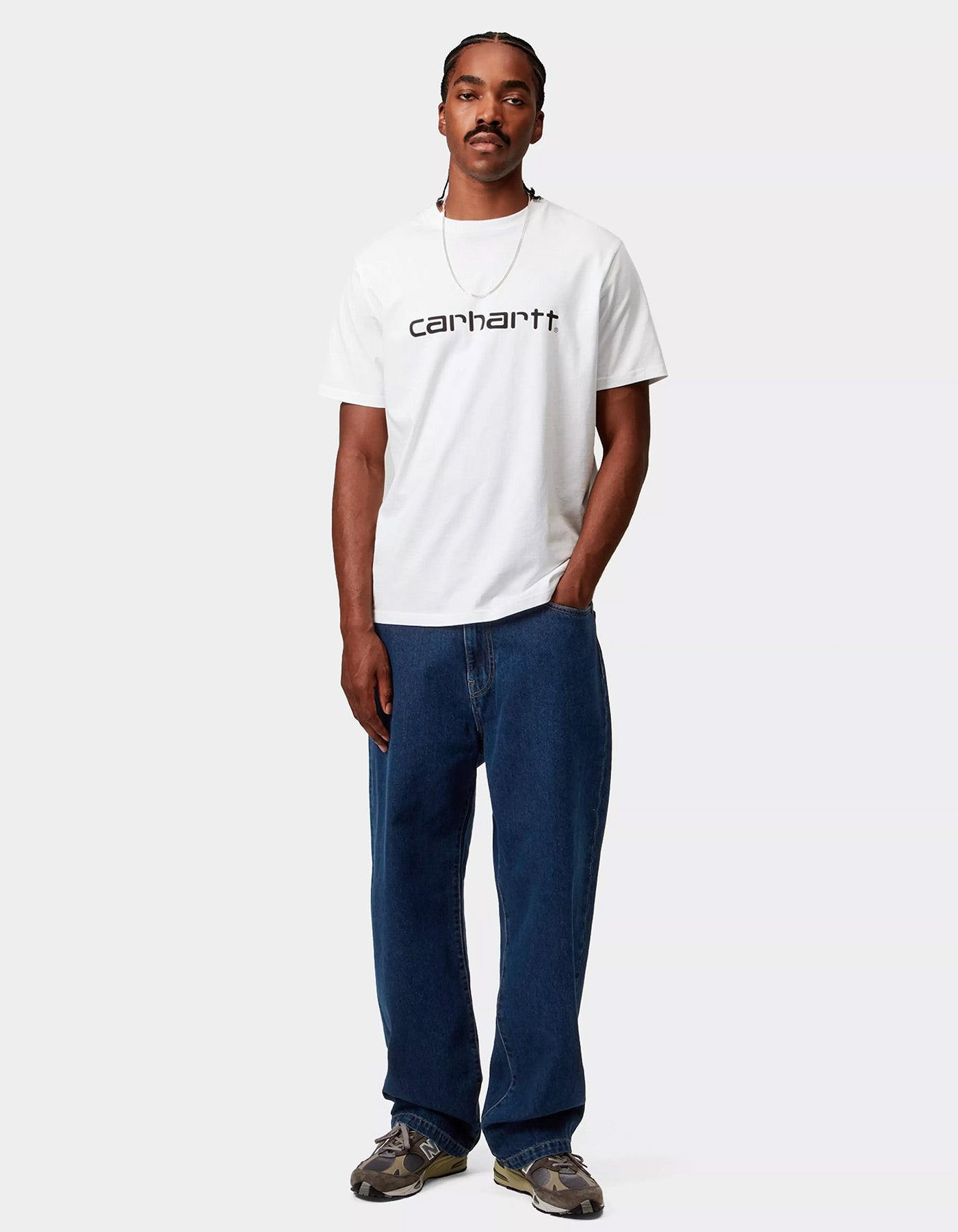 Pantalón CARHARTT WIP LANDON - Blue Stone
