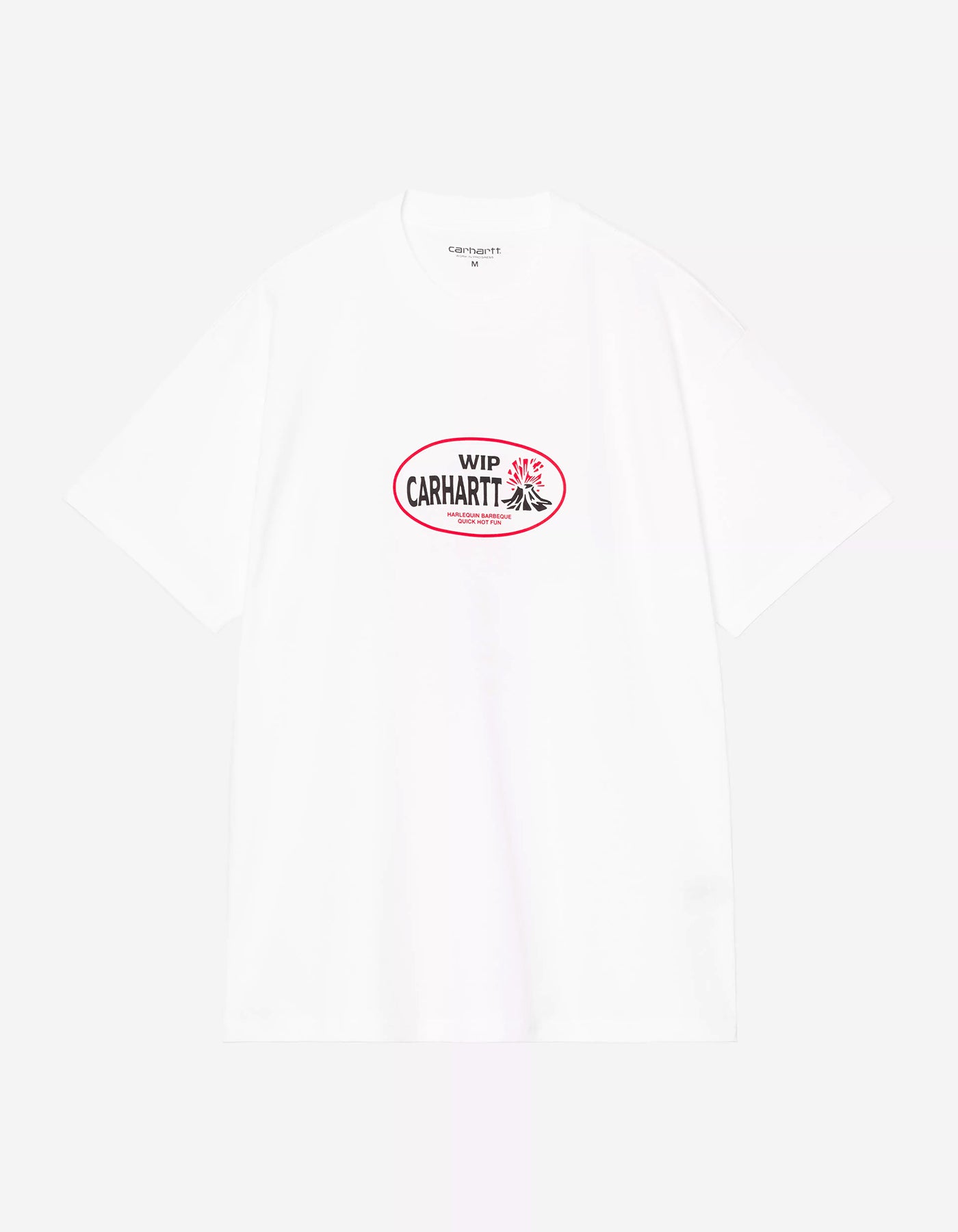 Camiseta CARHARTT WIP HARLEQUIN BBQ - White