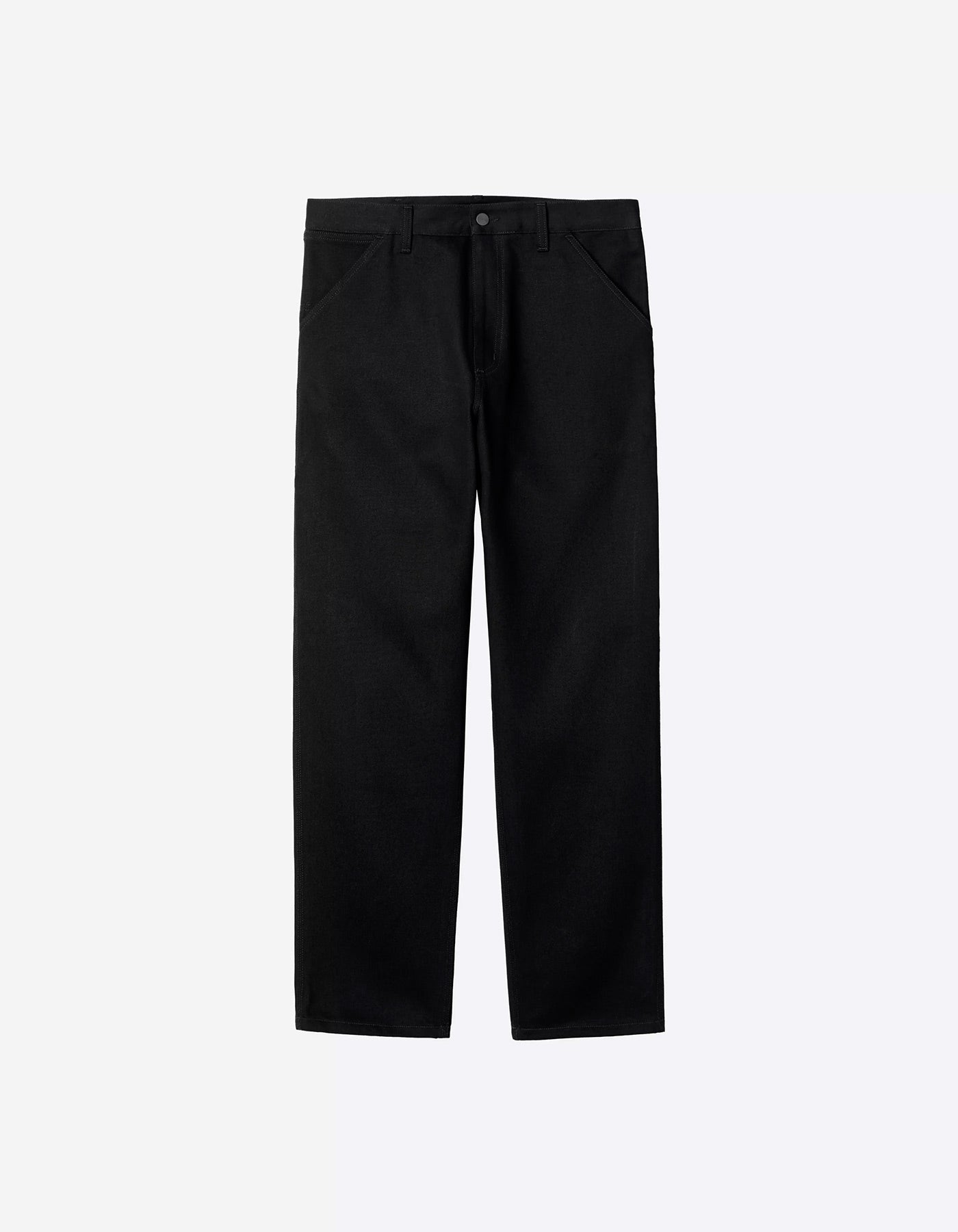 Pantalón CARHARTT WIP SINGLE KNEE - Black Rinsed