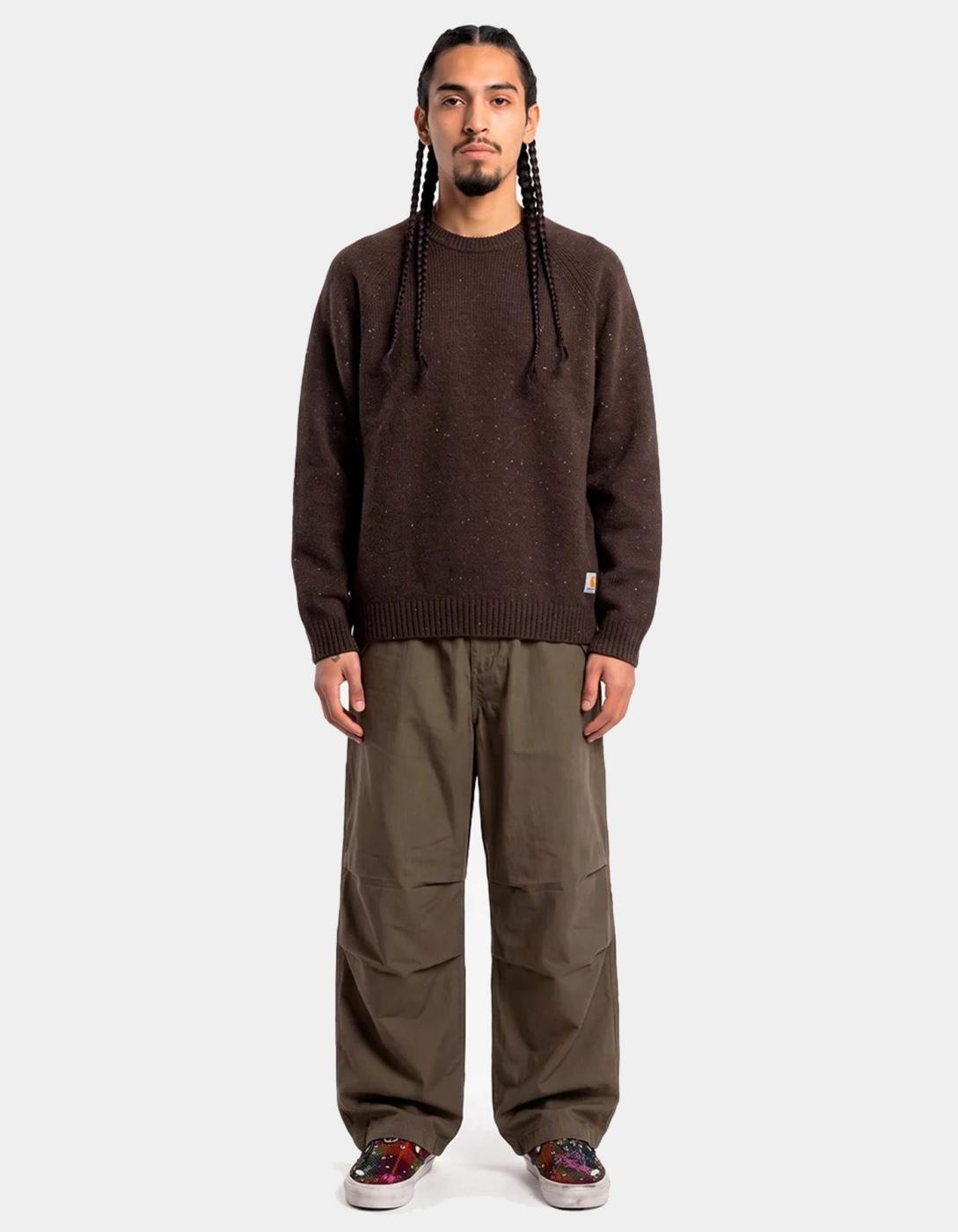 Jersey CARHARTT WIP ANGLISTIC - Speckled Tobacco