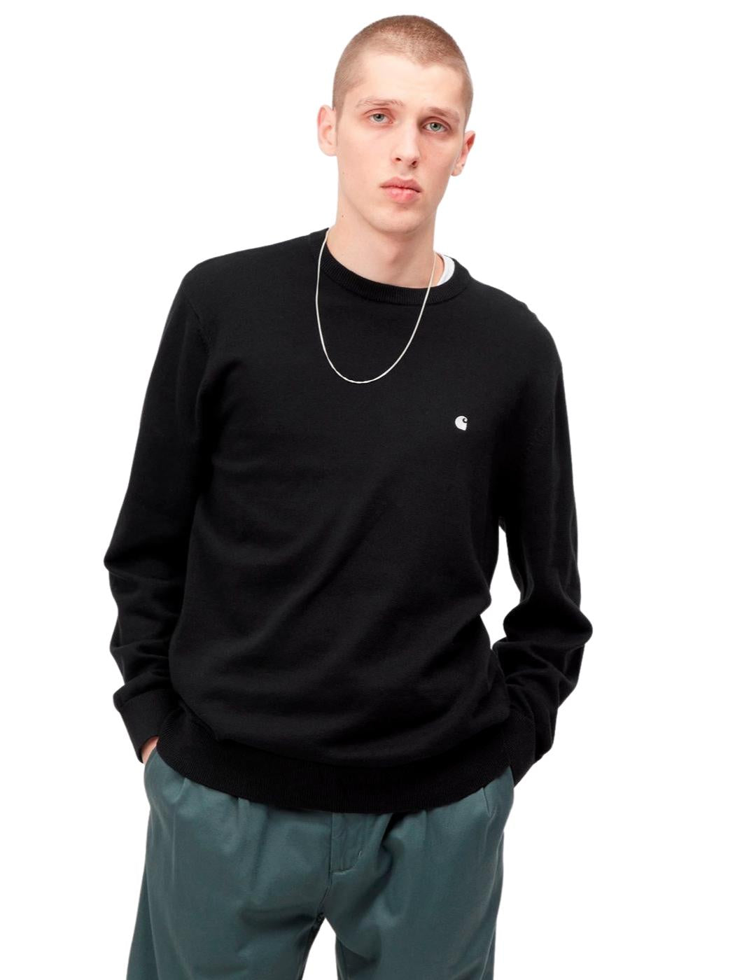Jersey CARHARTT WIP MADISON - Black / Wax