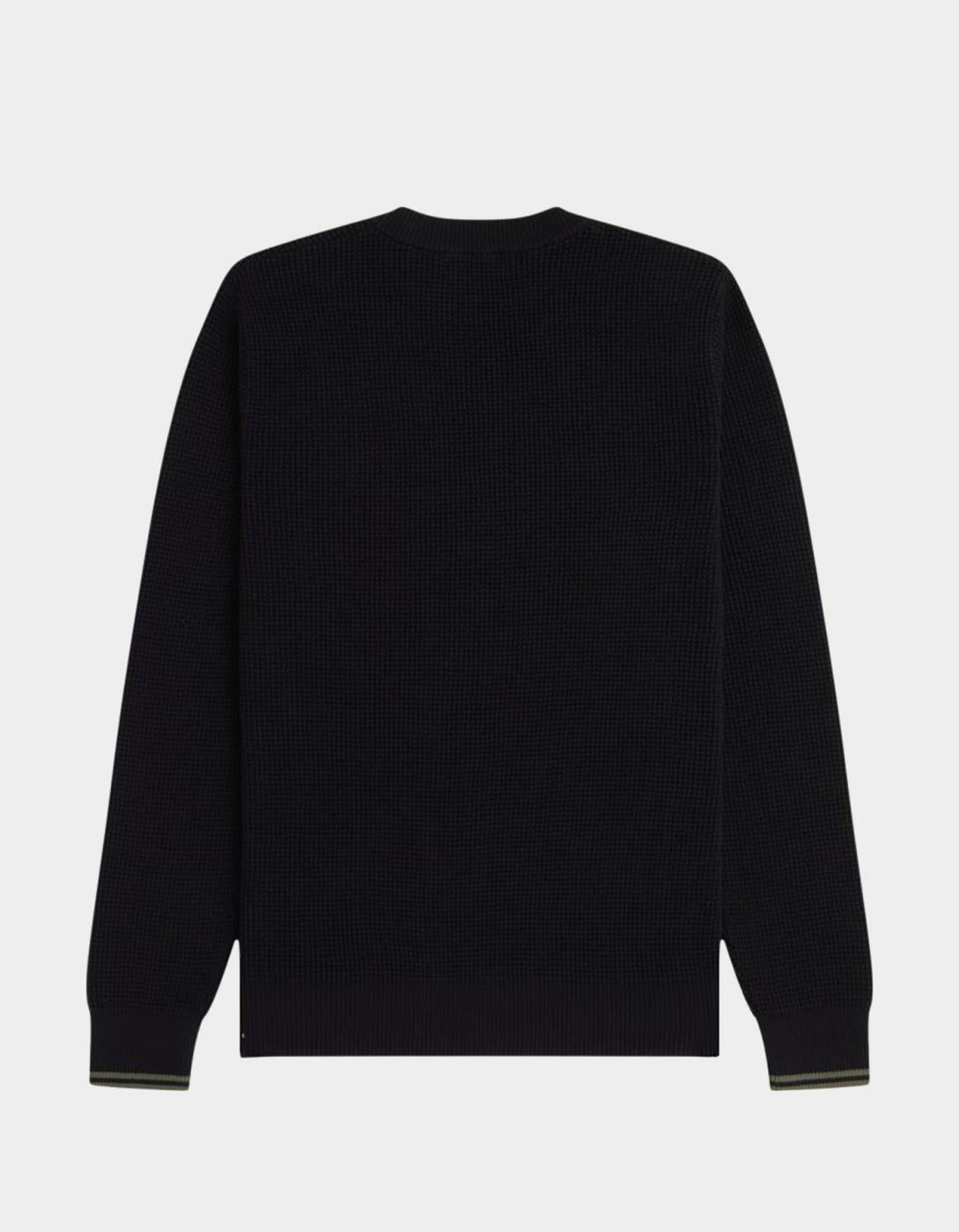Jersey FRED PERRY K6507 - Black