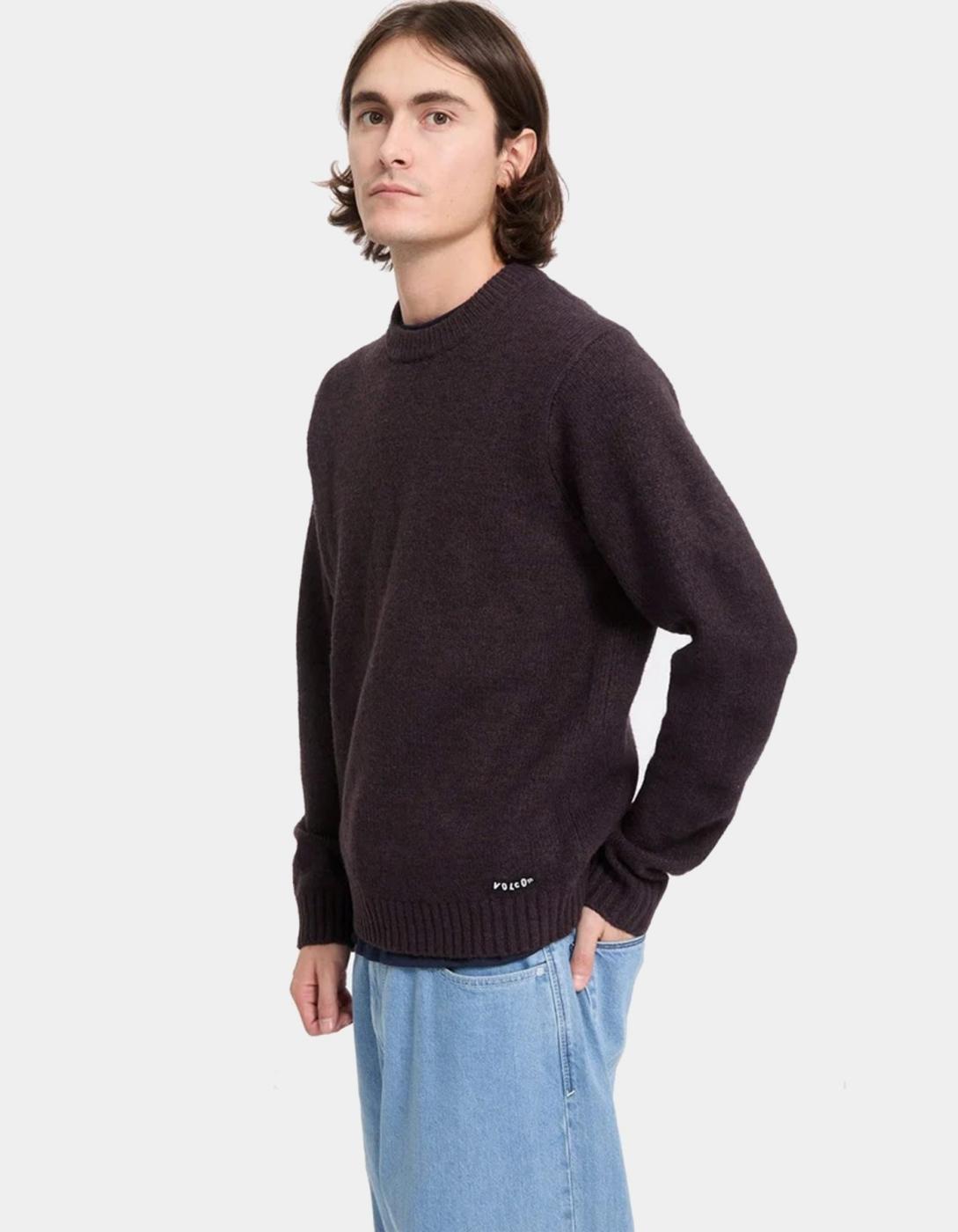 Jersey Volcom EDMONDER II - Raisin