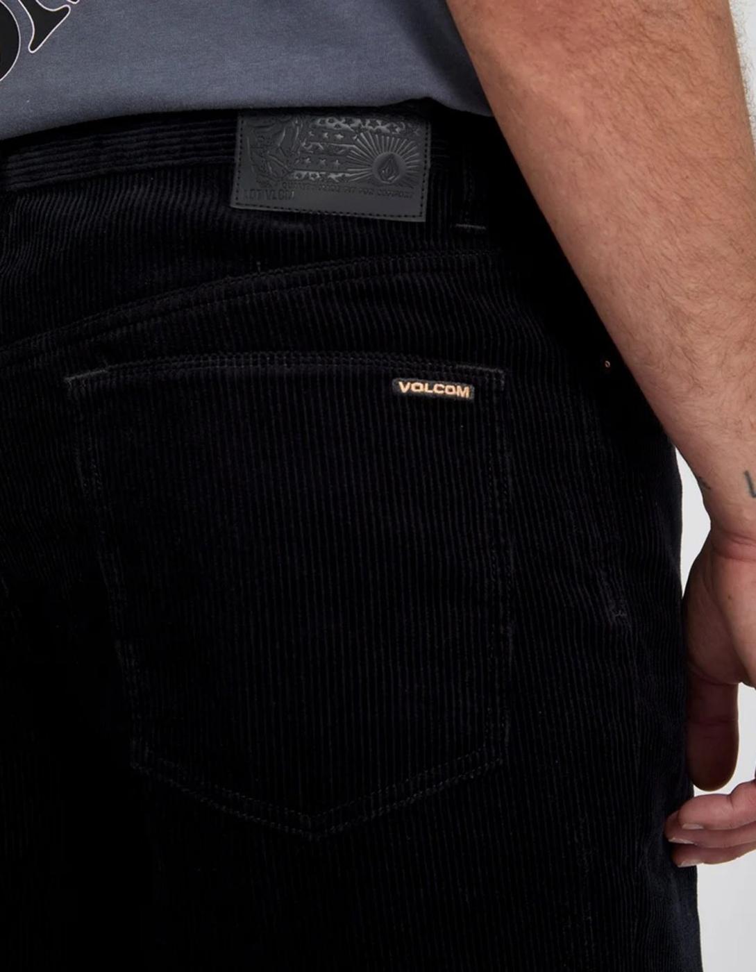 Pantalón BILLOW TAPERED CORD - Black