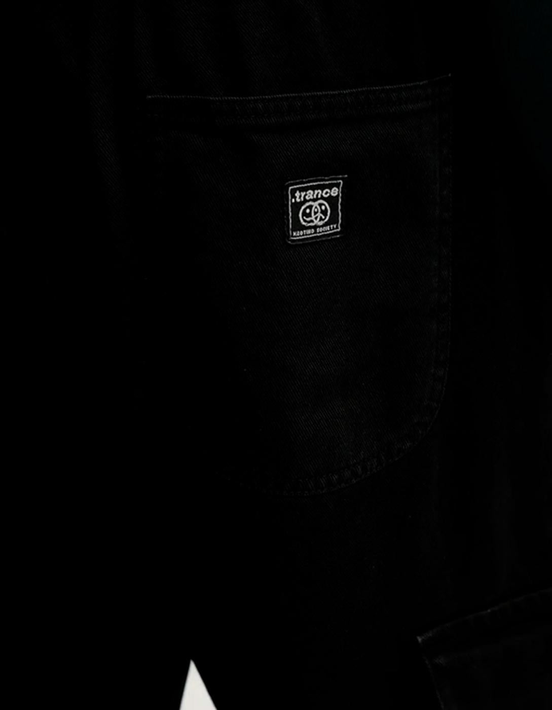 Pantalón CARGO KAOTIKO TRANCE - Black