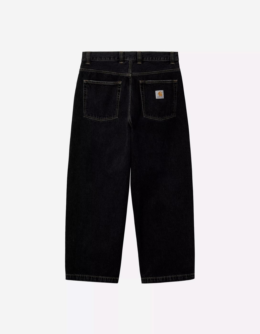 Pantalón CARHARTT WIP BRANDON - Black Stone Washed