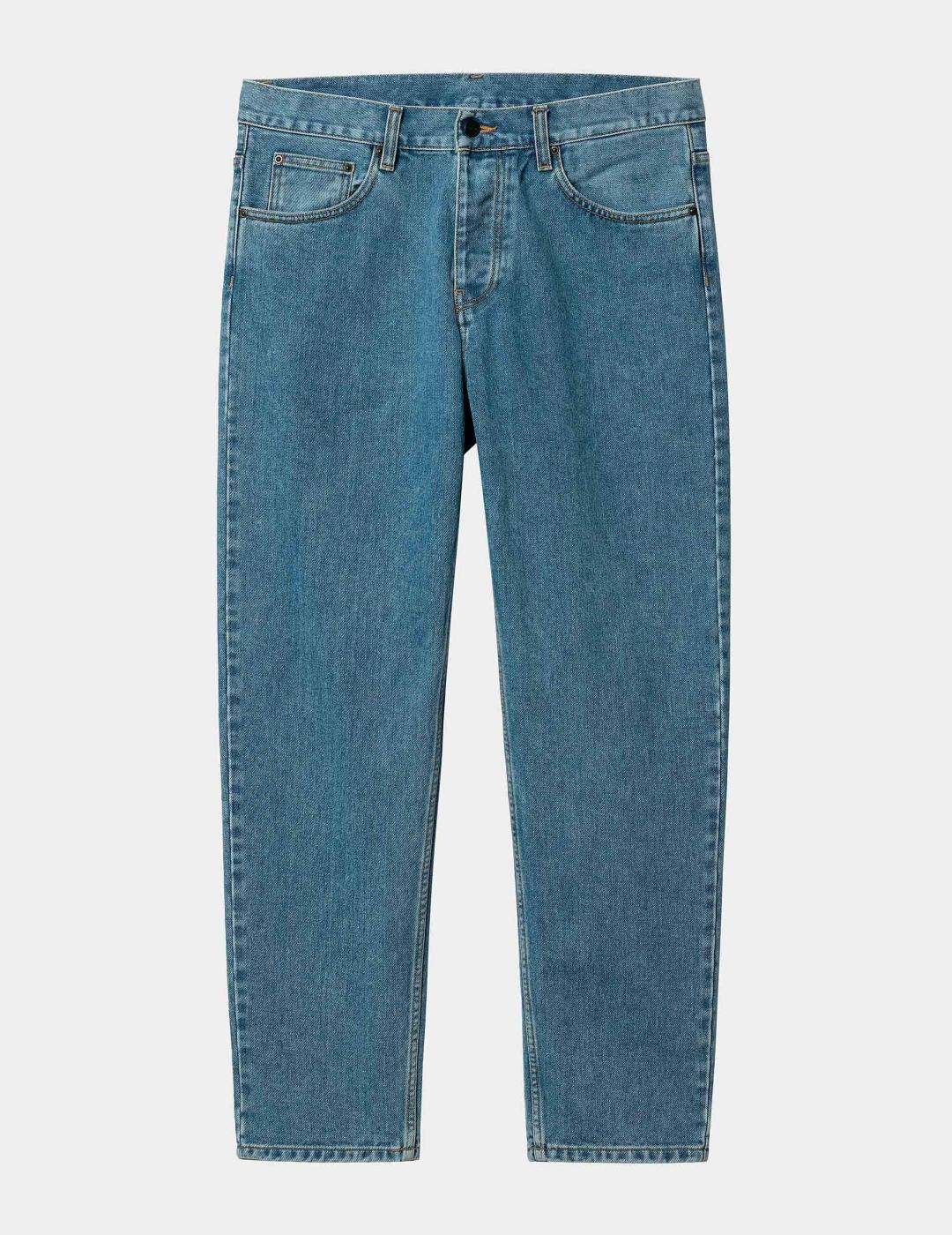Pantalón CARHARTT WIP NEWEL - Blue Stone Bleached