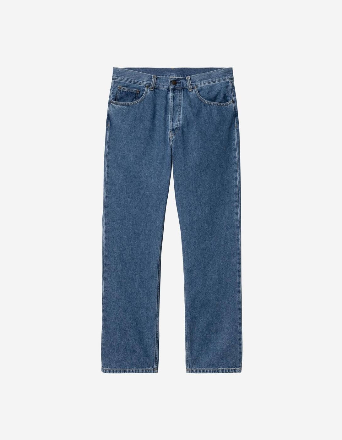 Pantalón CARHARTT WIP NOLAN - Blue Heavy Stone