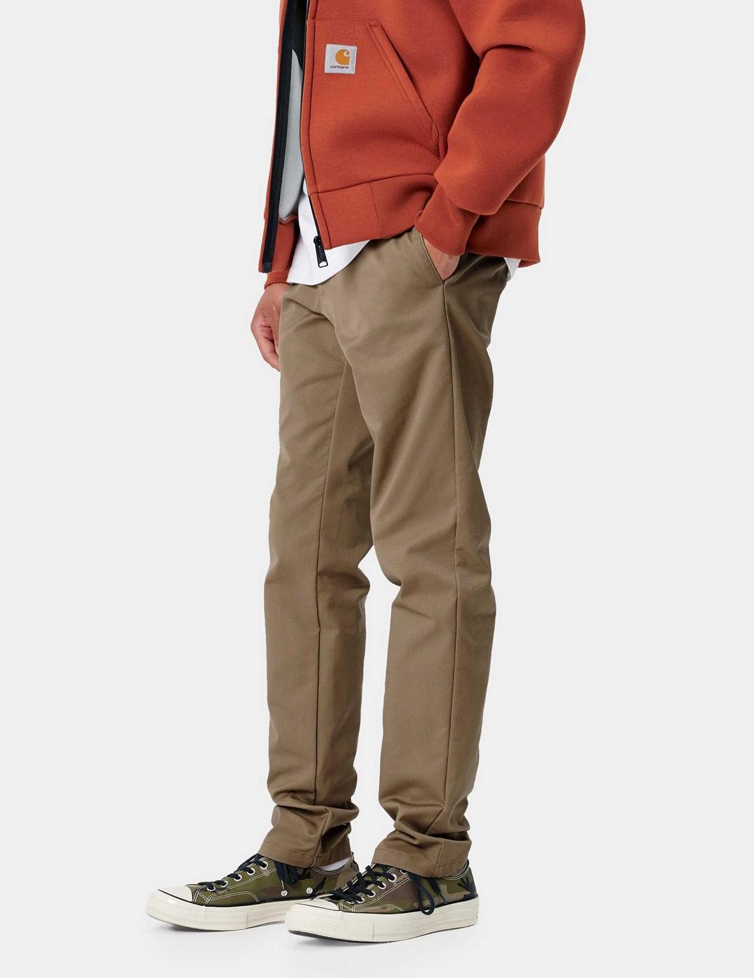 Pantalón Carhartt WIP SID - Leather Rinsed