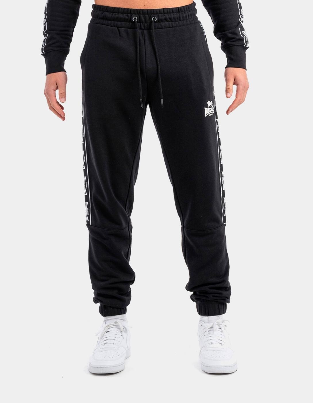 Pantalón Chándal LONSDALE GRUTNESS - Black/White