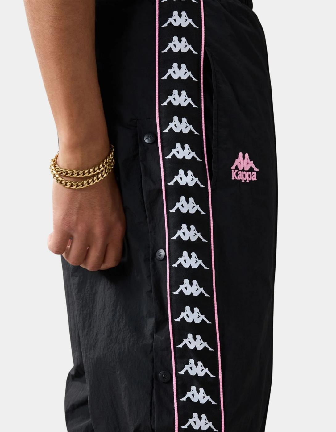 Pantalón Chándal SEBASTIAN - Black/Pink Prism/Whit