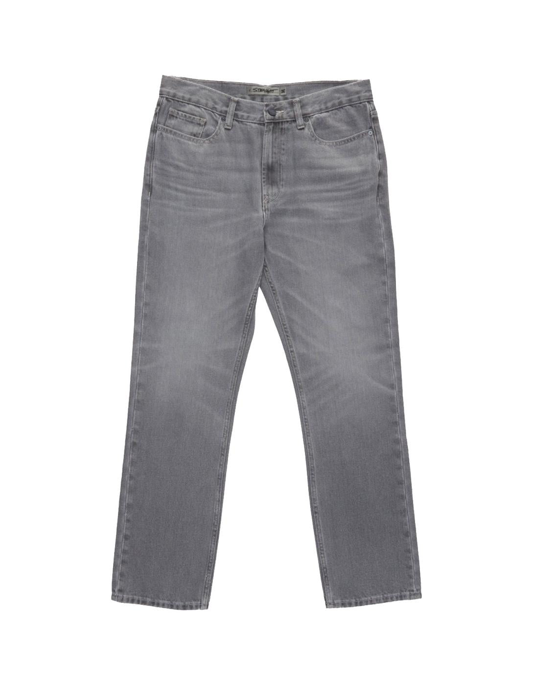 Pantalón DCSHOES WORKER STRAIGHT - Grey Wash